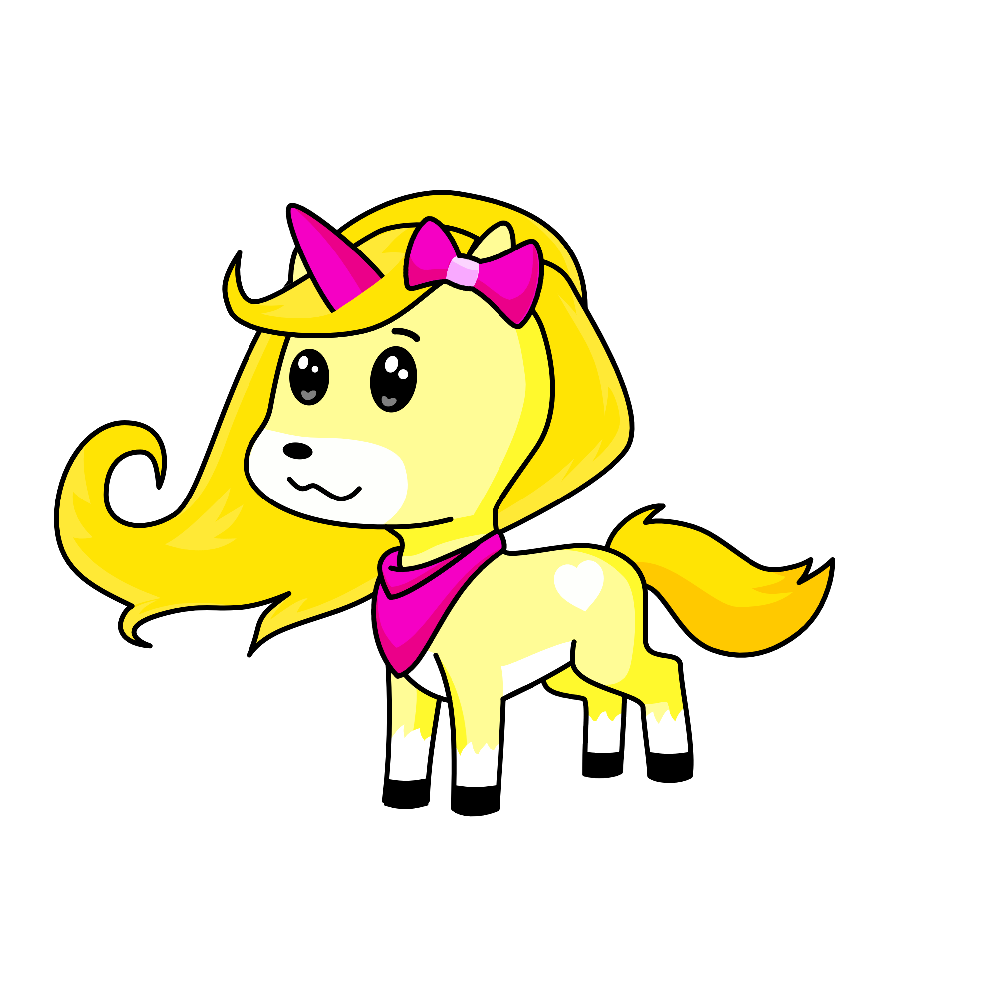Dandelion, the unicorn