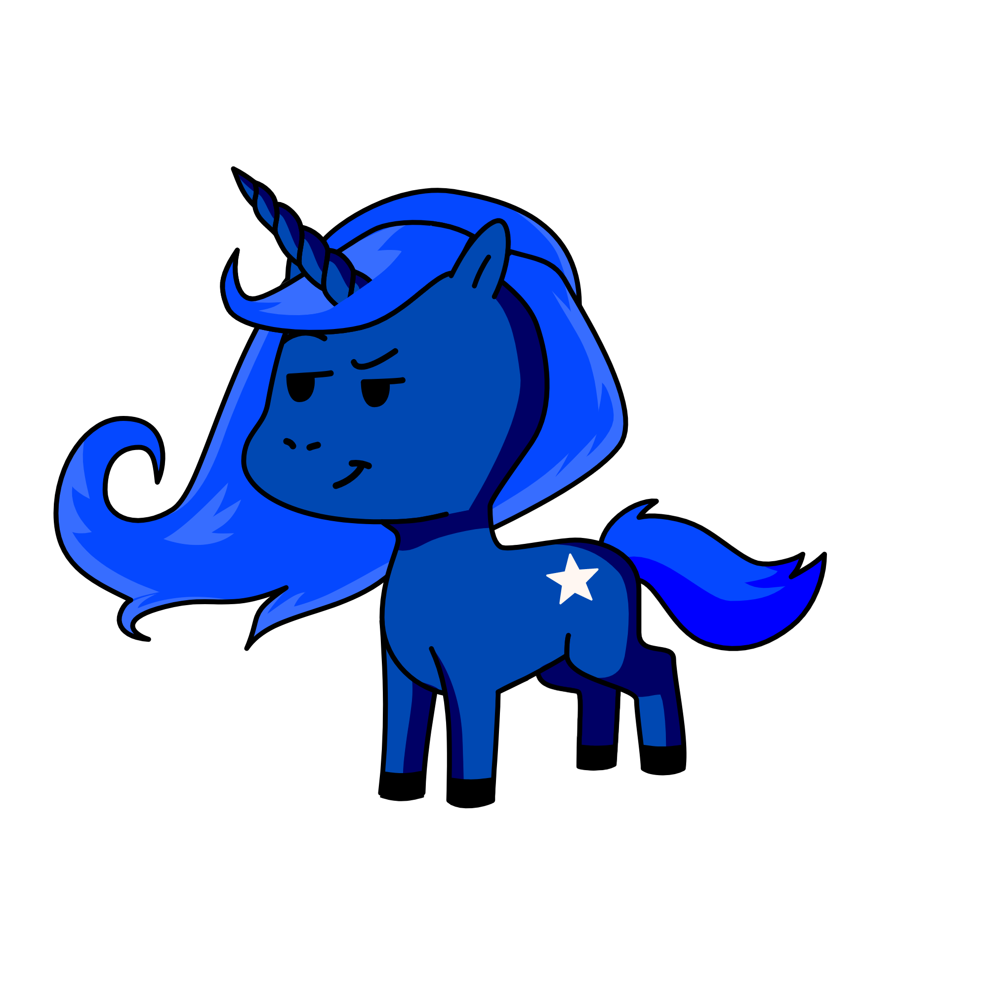 princes luna, the unicorn
