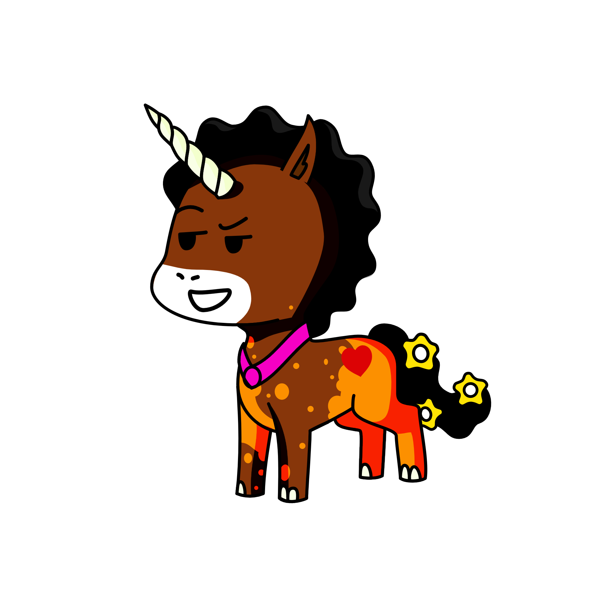 Chocolate, the unicorn