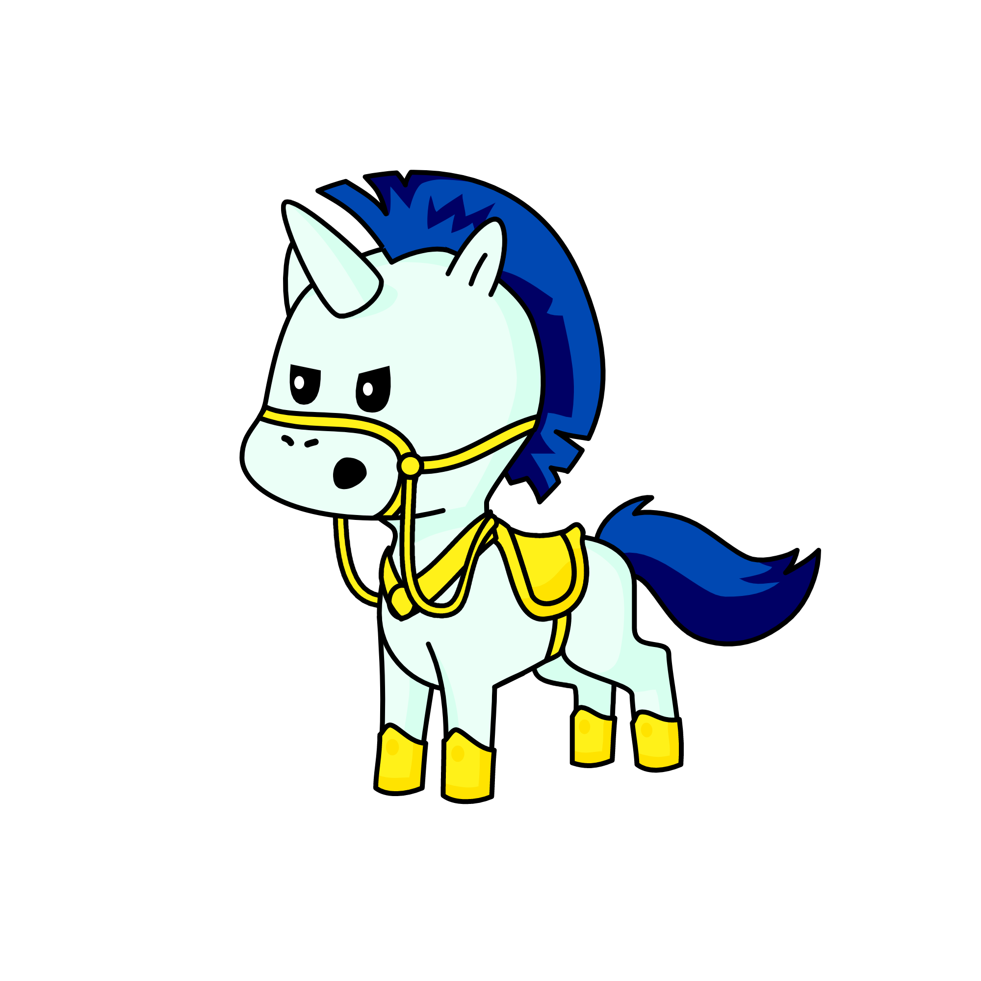 guard, the unicorn