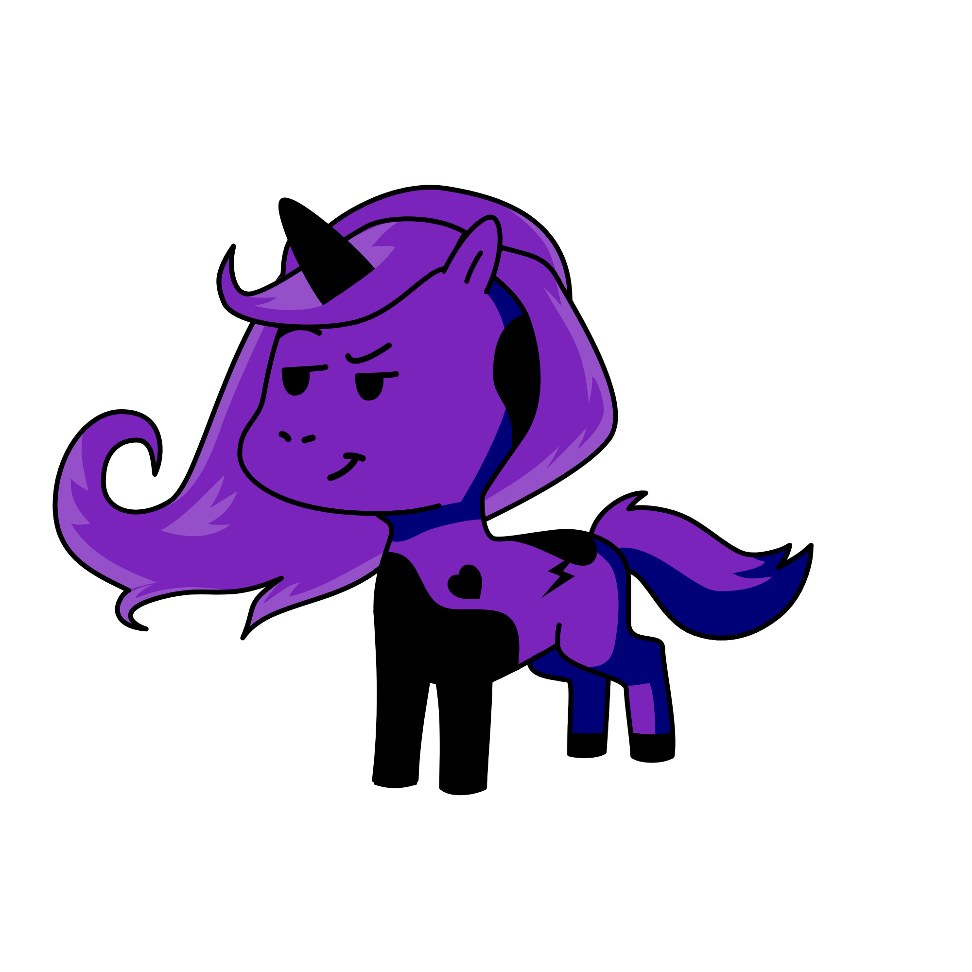 luner, the unicorn