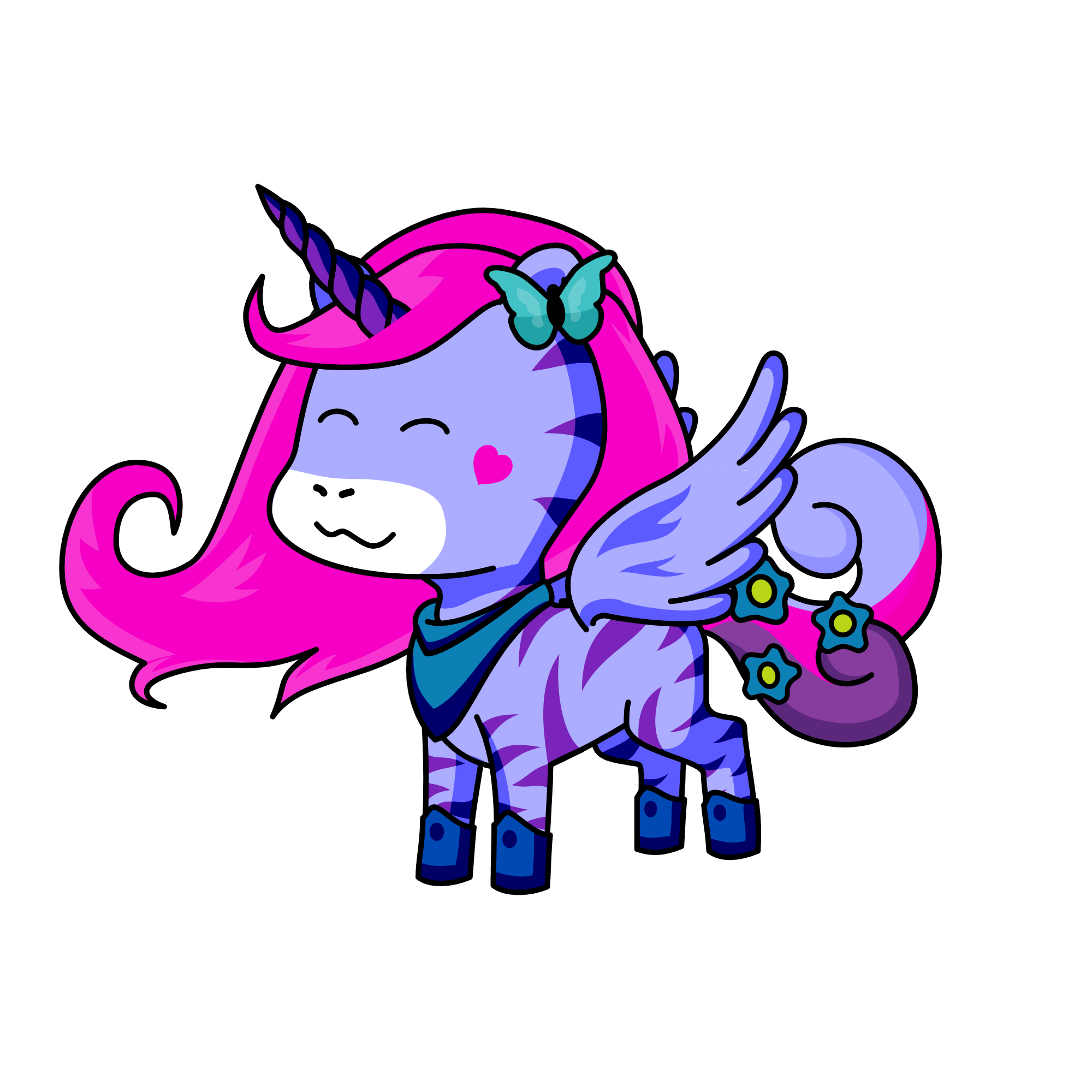 kawaii, the unicorn