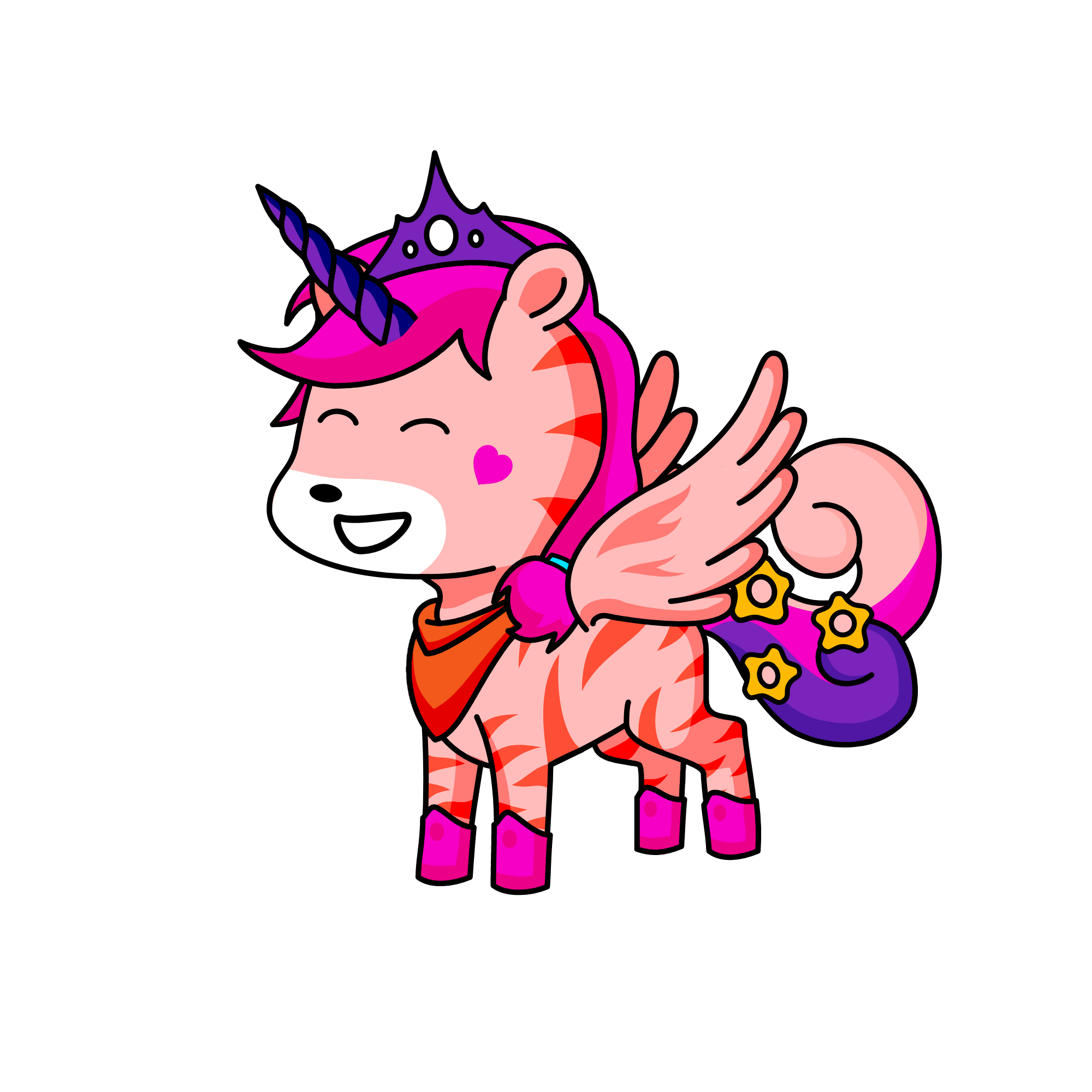 peachy, the unicorn
