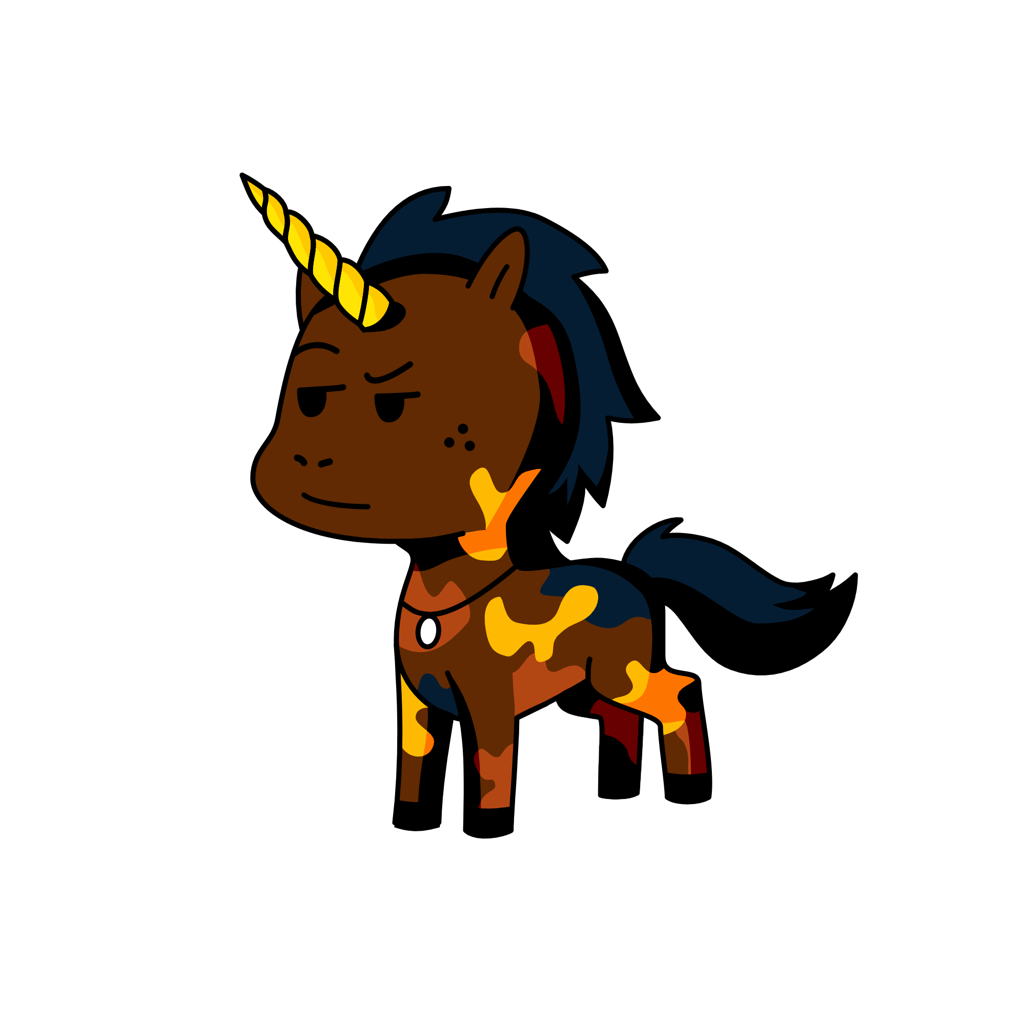 Keruh'Mel, the unicorn