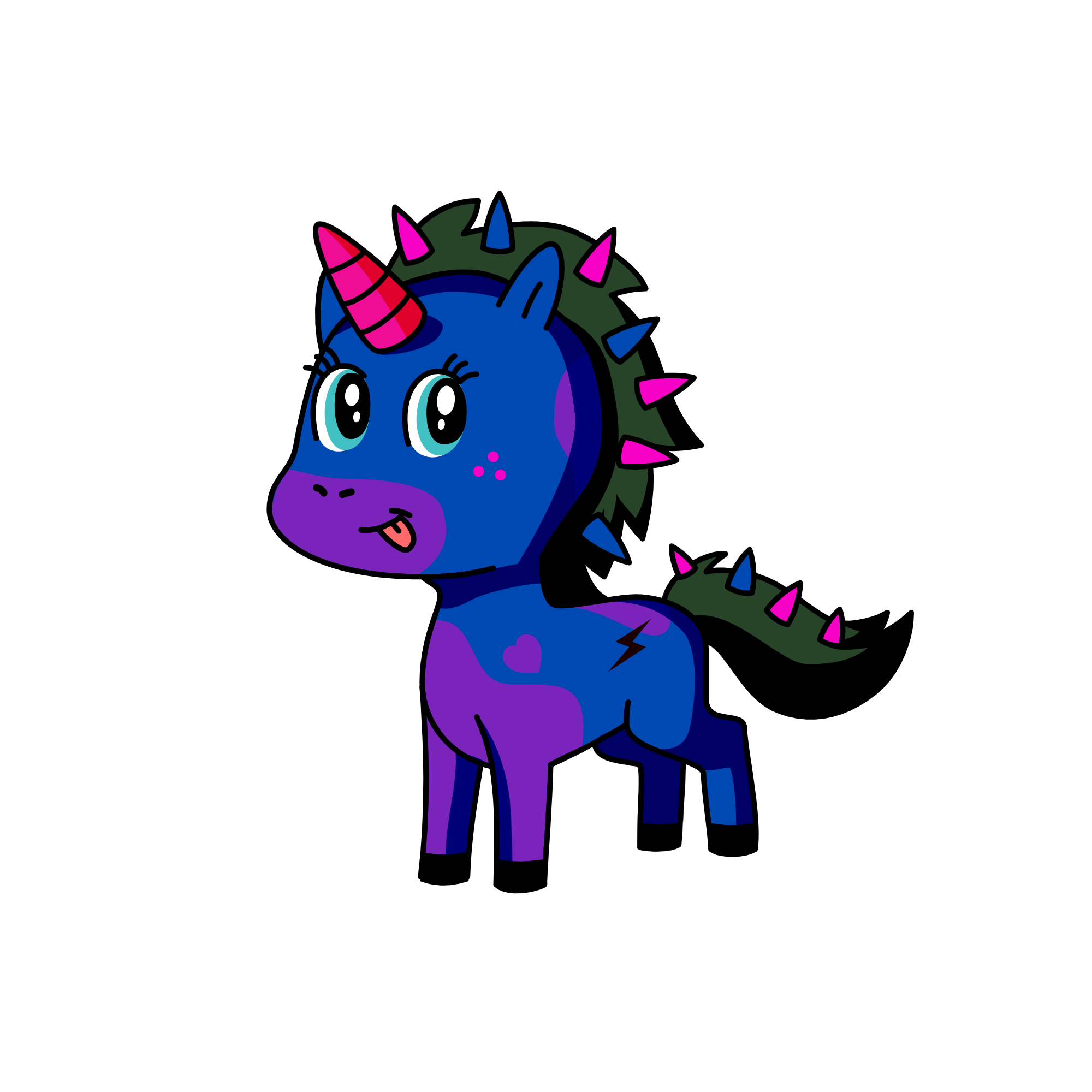 midnight moon, the unicorn
