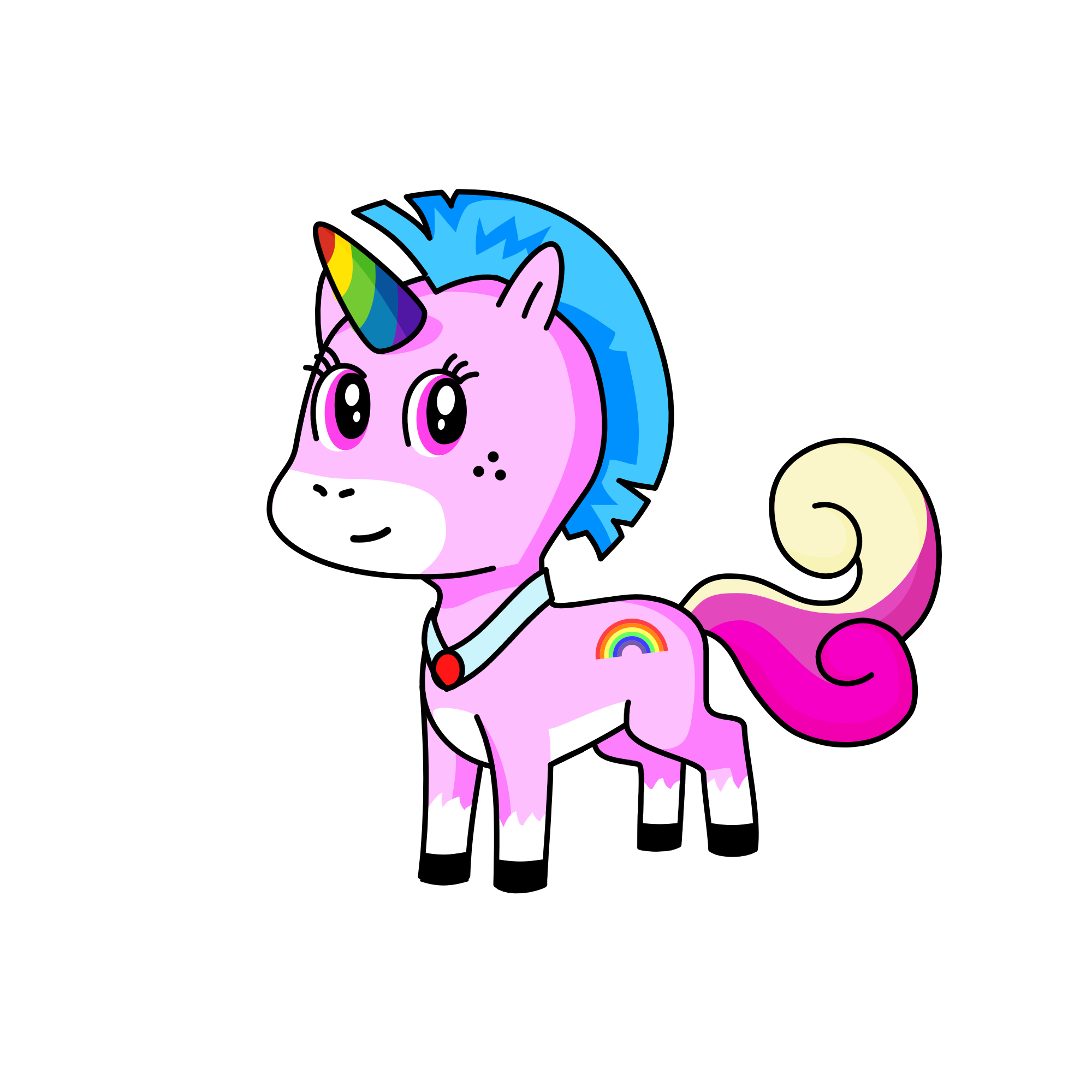 Emilia, the unicorn