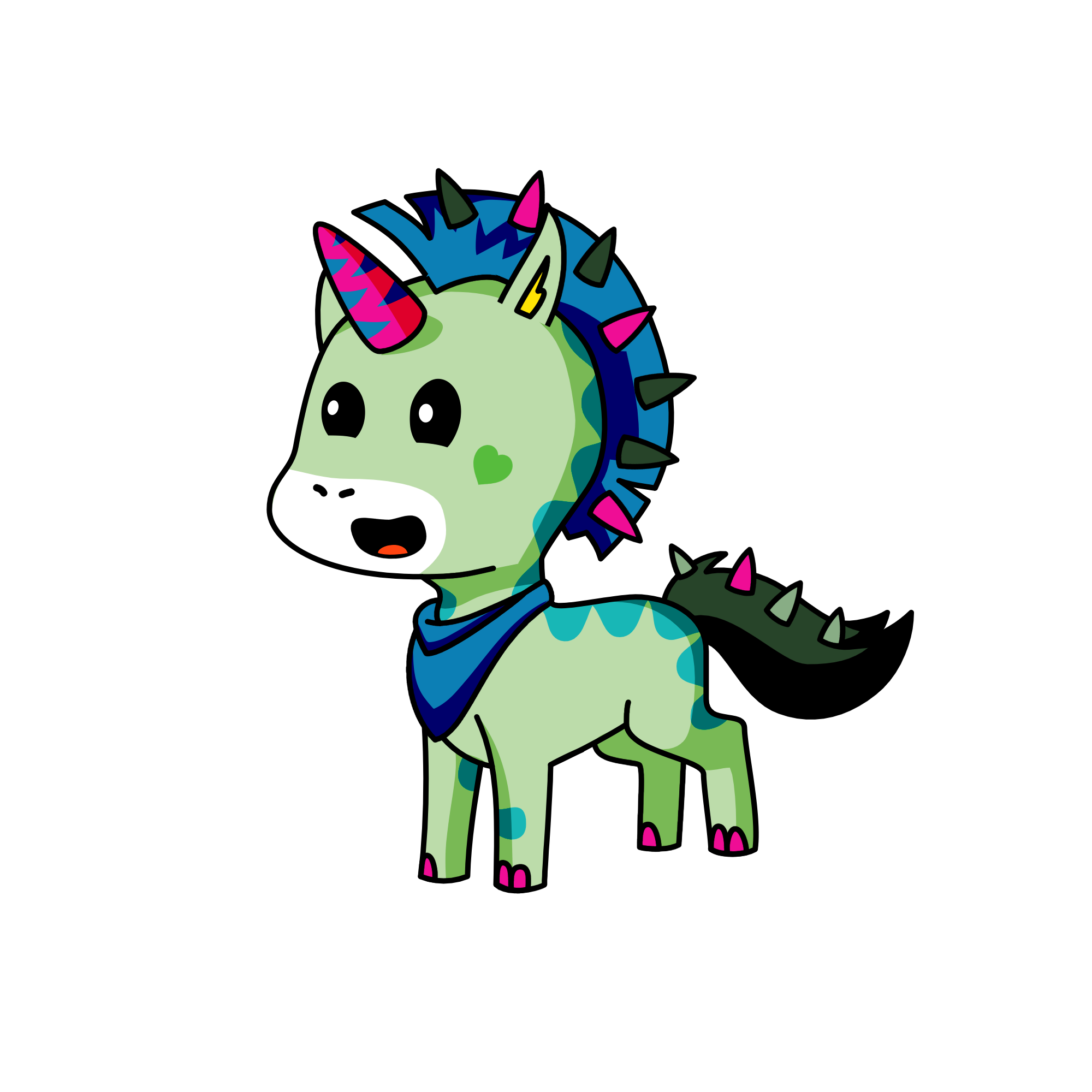 Lauty 10, the unicorn
