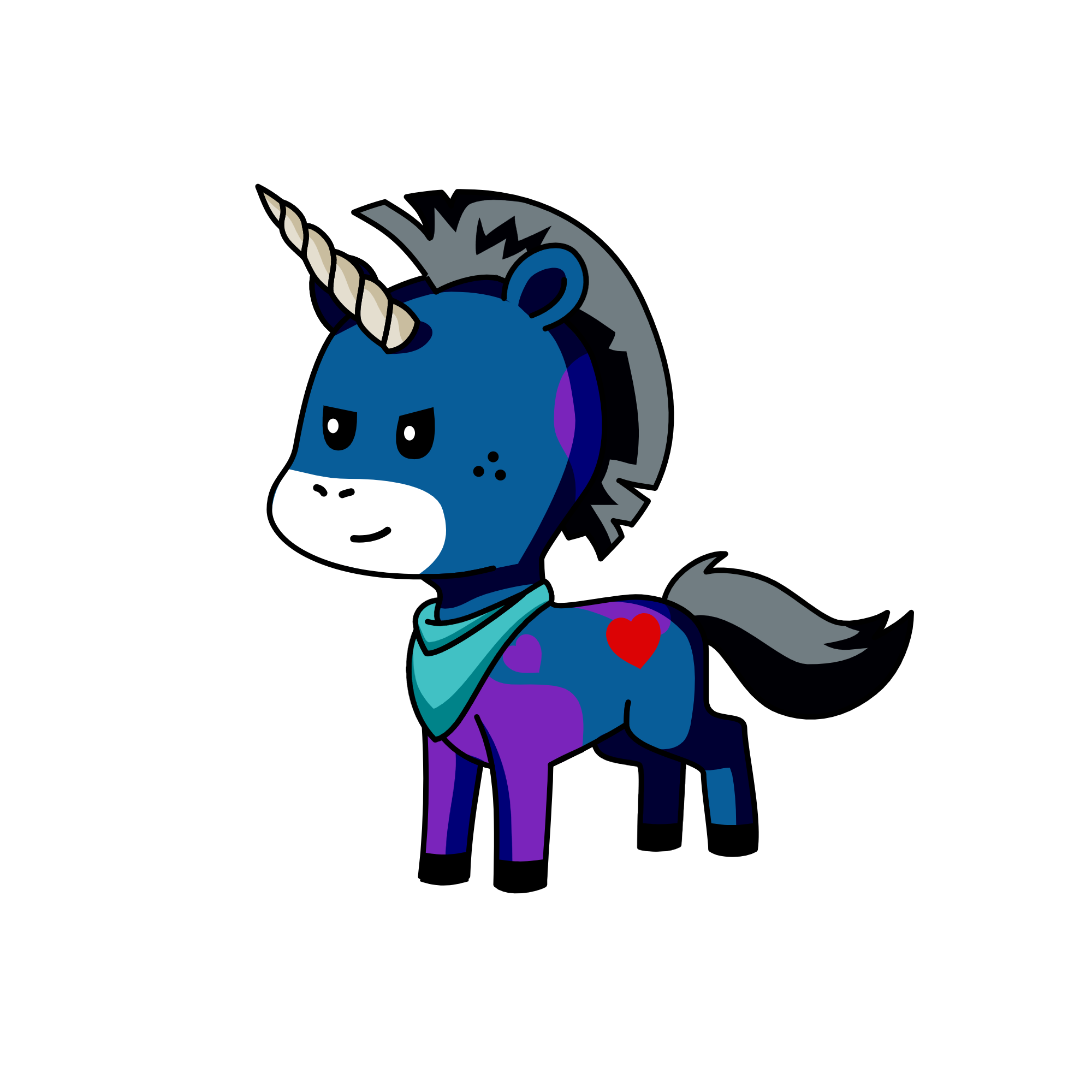 Shan , the unicorn