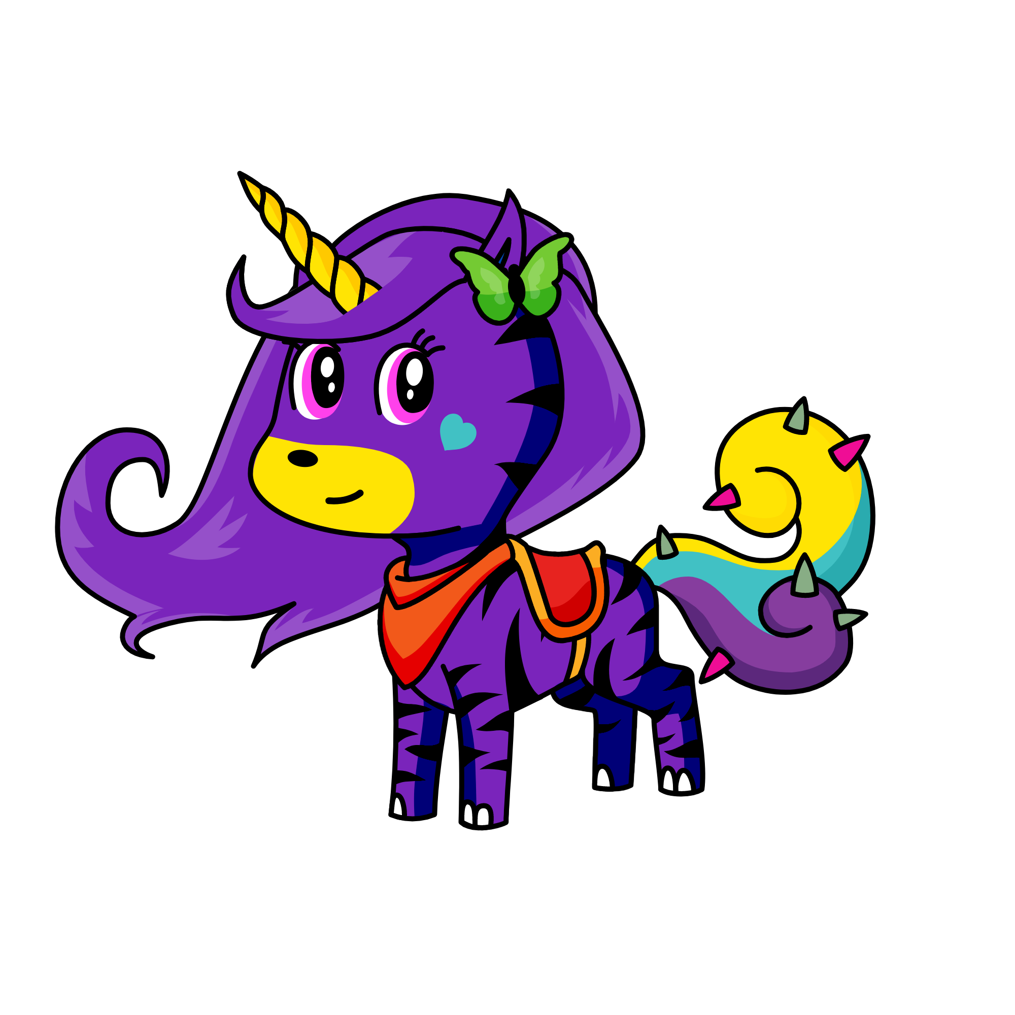 kk, the unicorn