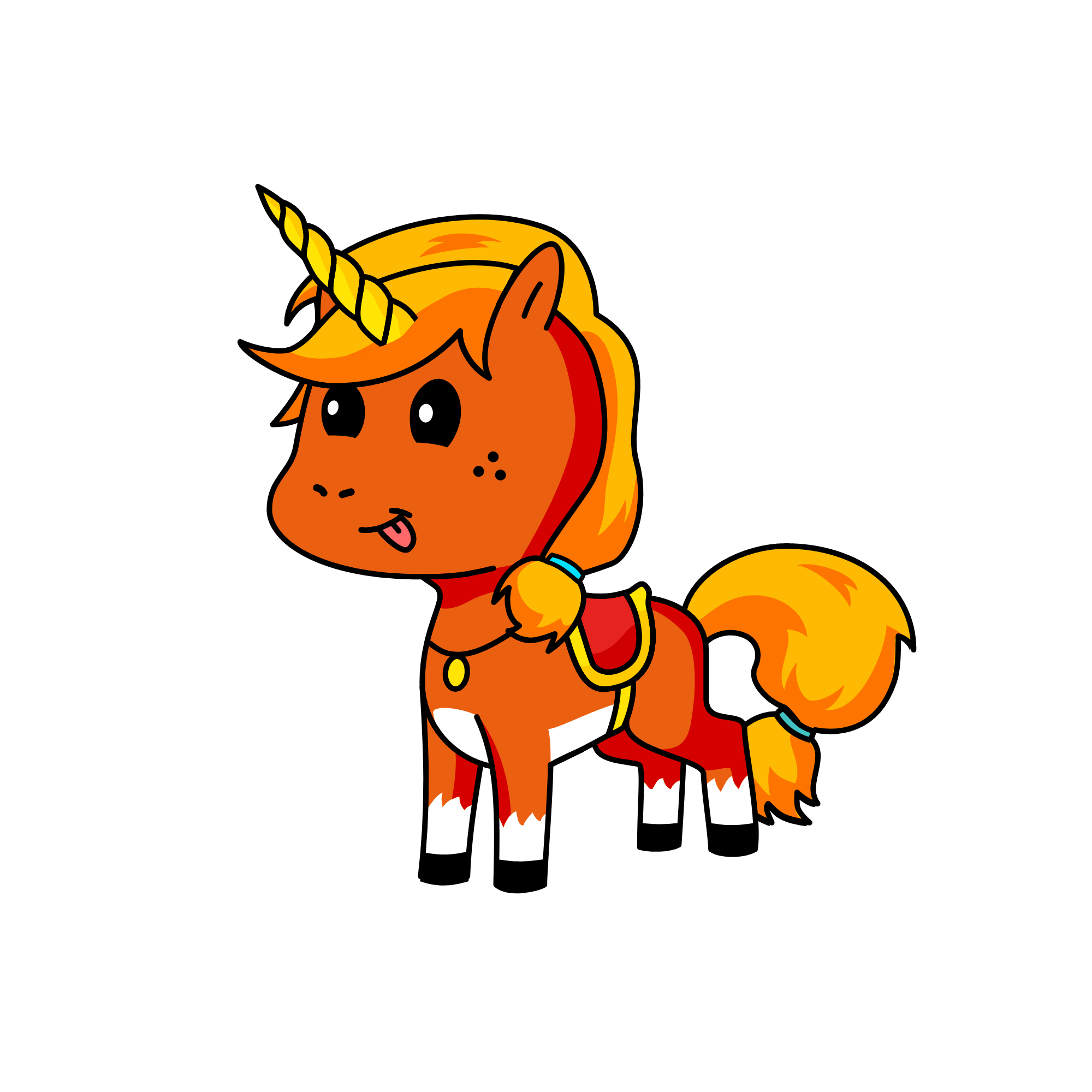 Sun Light, the unicorn