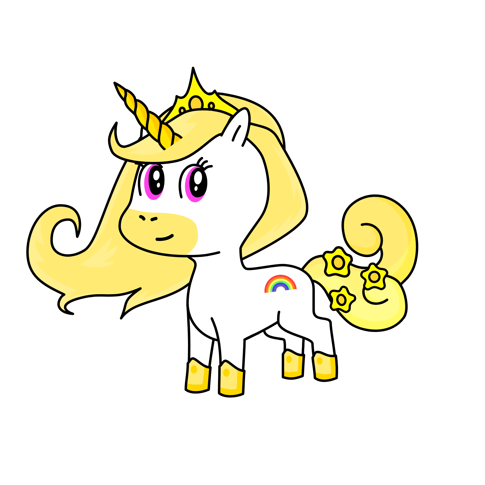 Princess Starlight, the unicorn