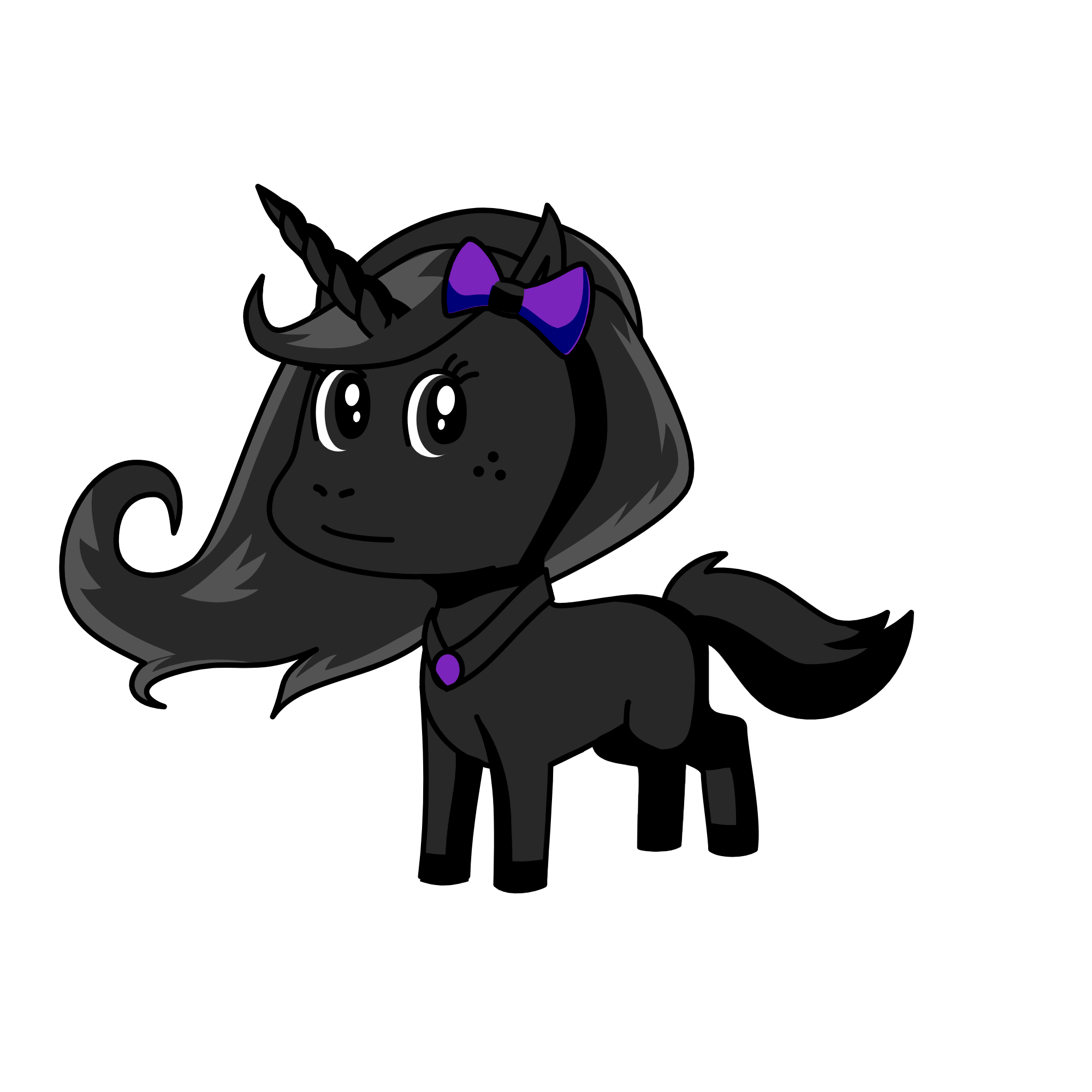 Moon, the unicorn