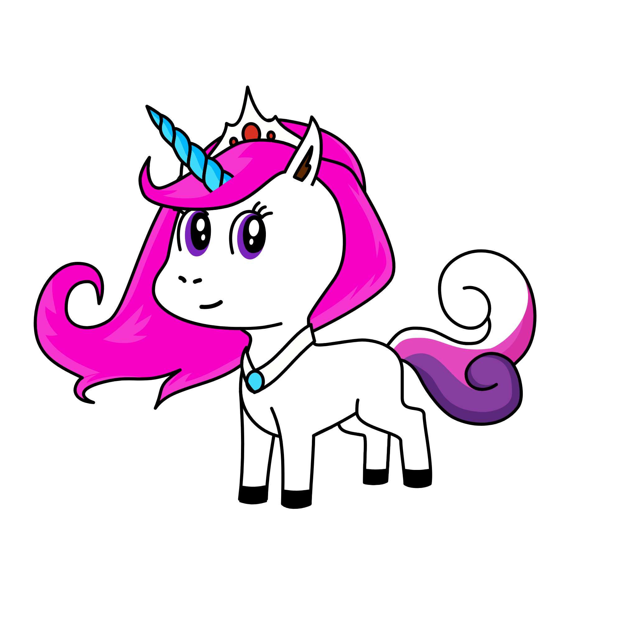 Pocahontas, the unicorn