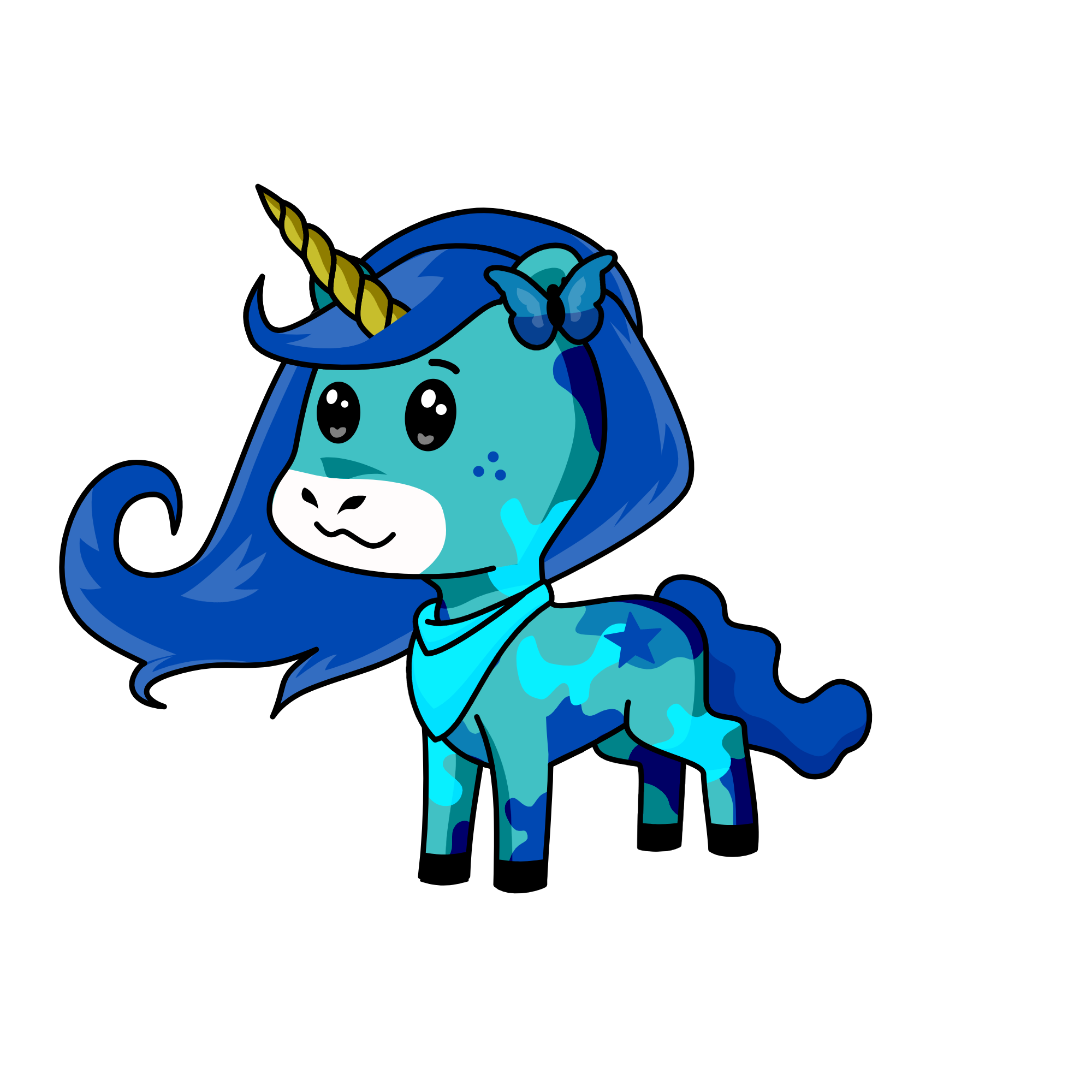 Sea, the unicorn