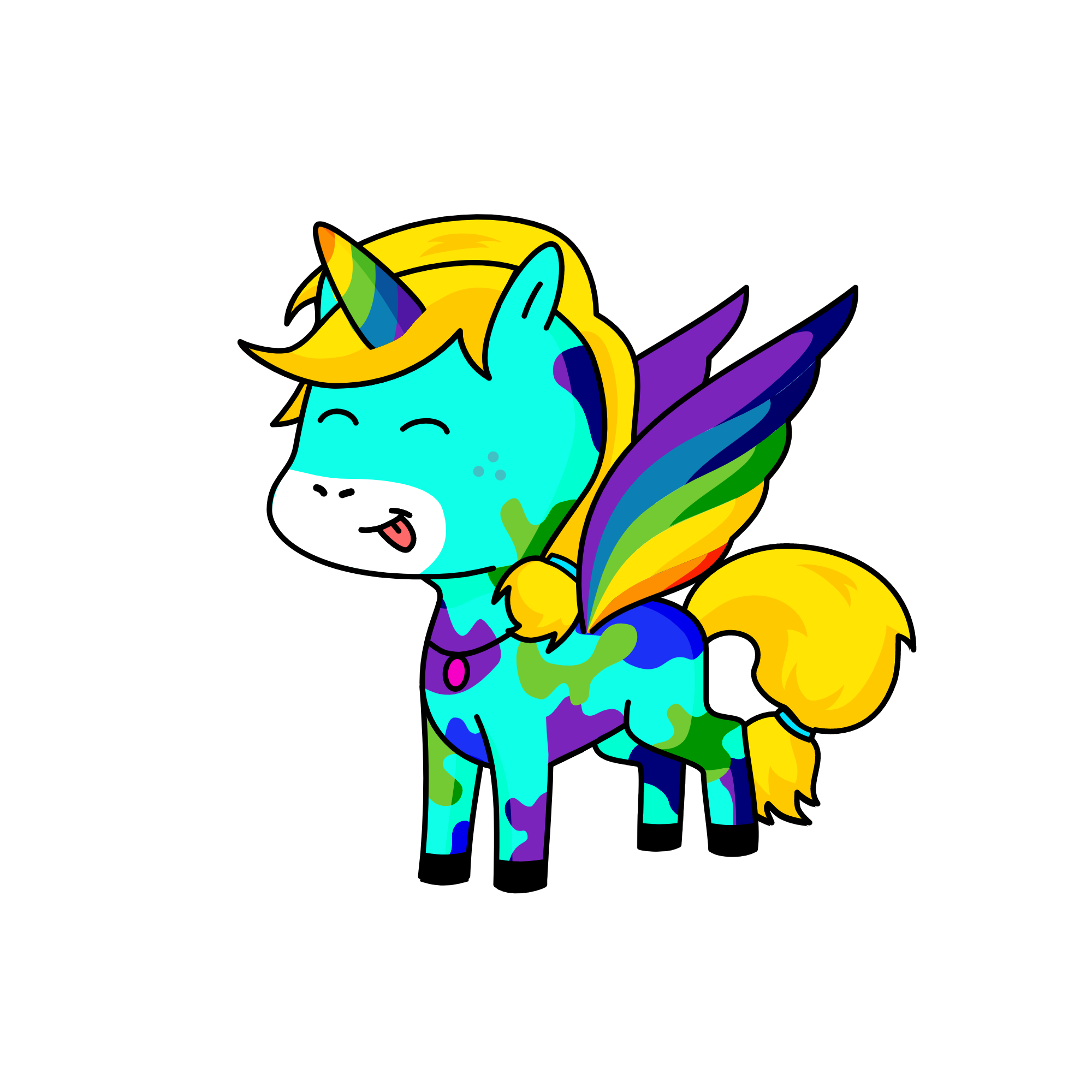 Windysong, the unicorn