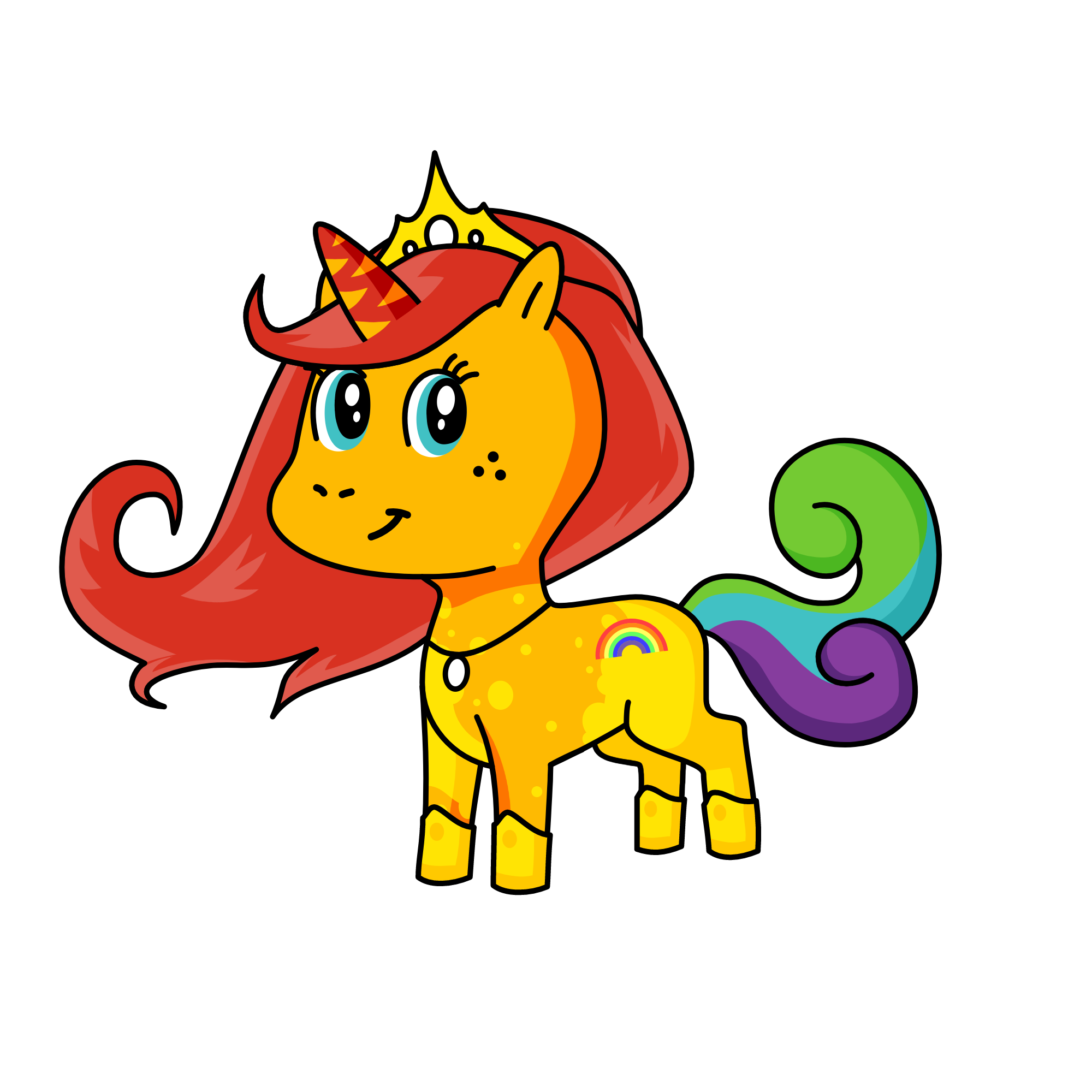 Addy, the unicorn