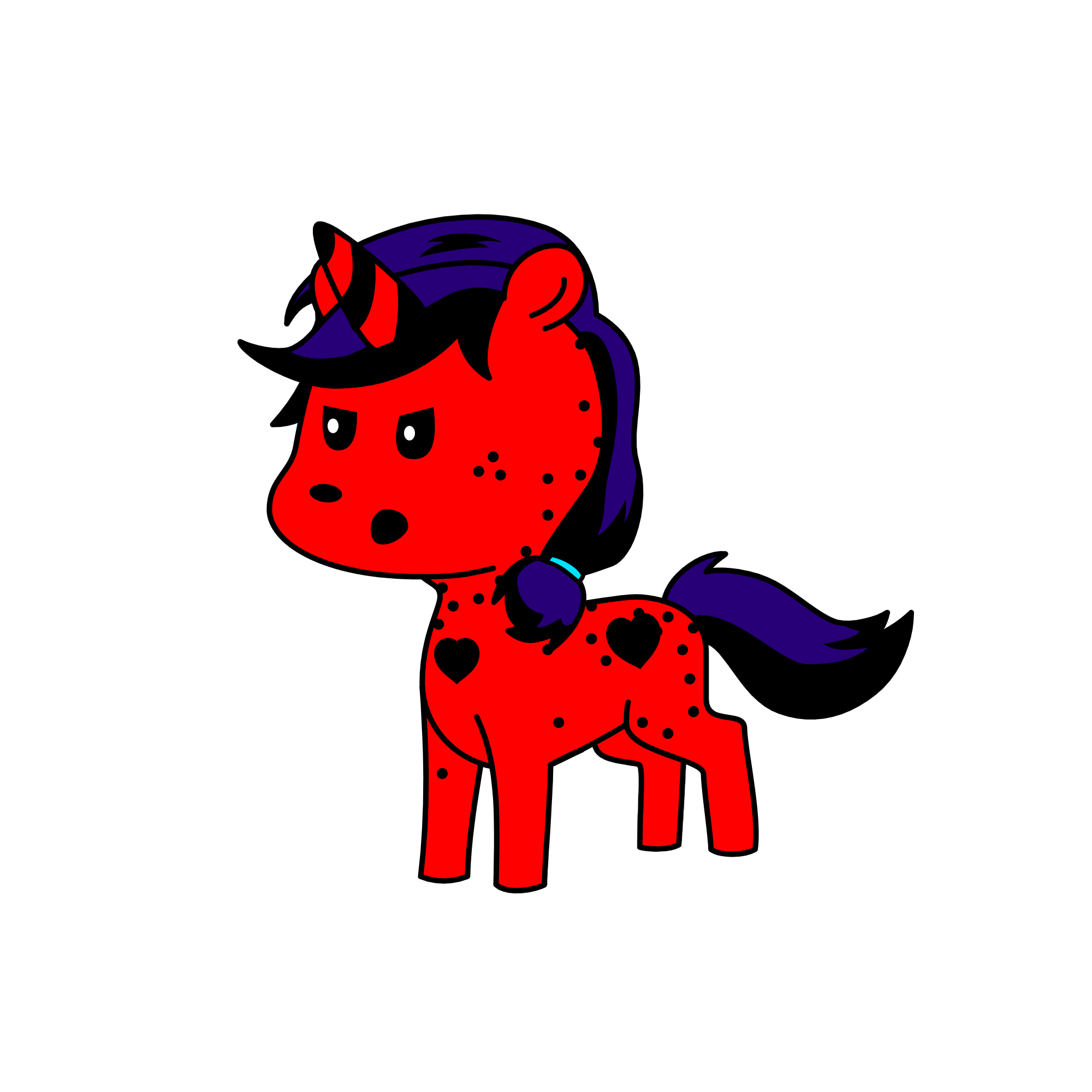 >Tici, spots on!<, the unicorn