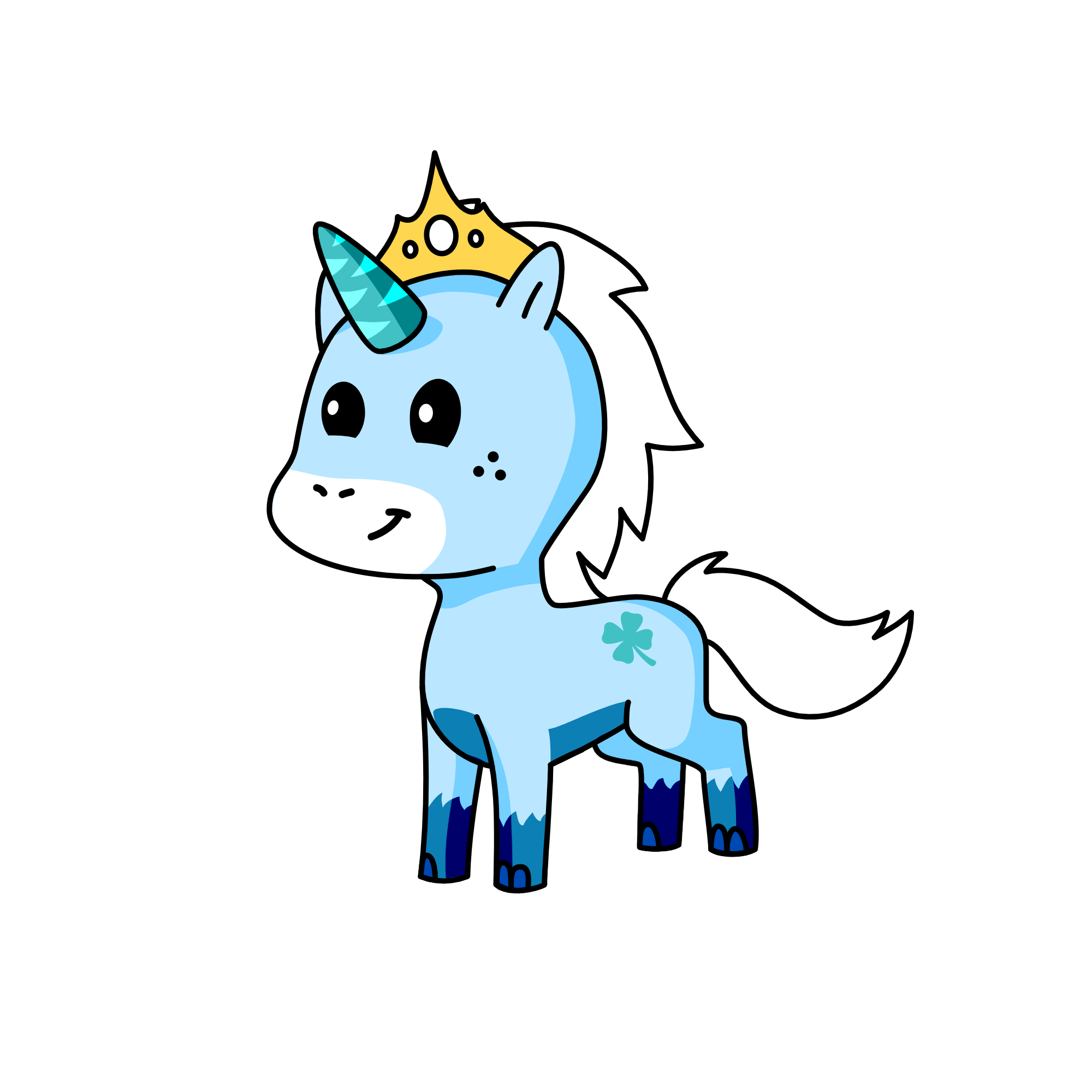 FLUFFY, the unicorn
