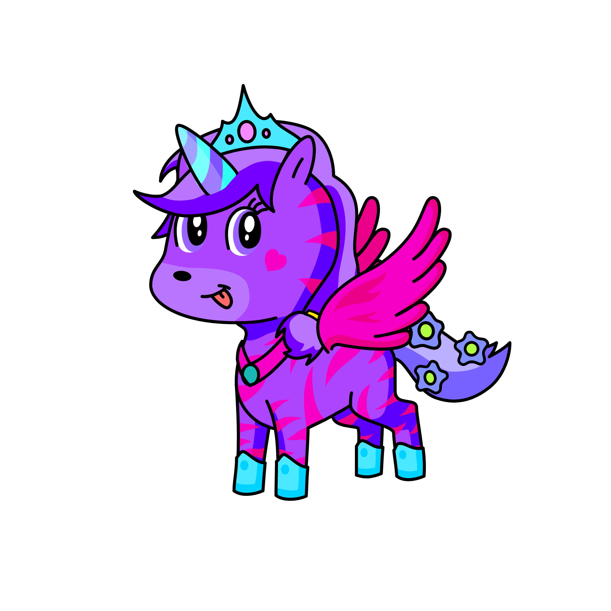 LUPITA, the unicorn