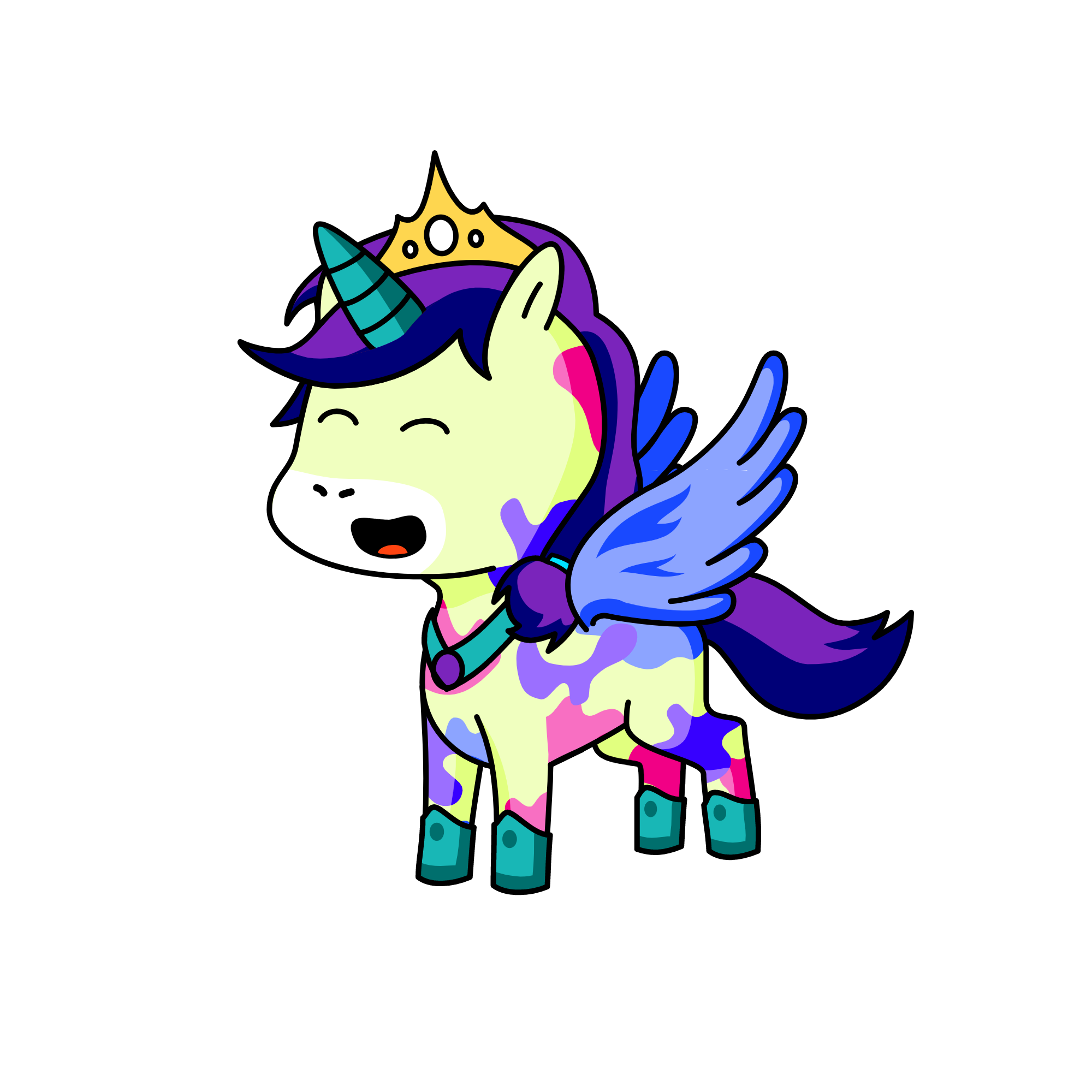 Nellie, the unicorn
