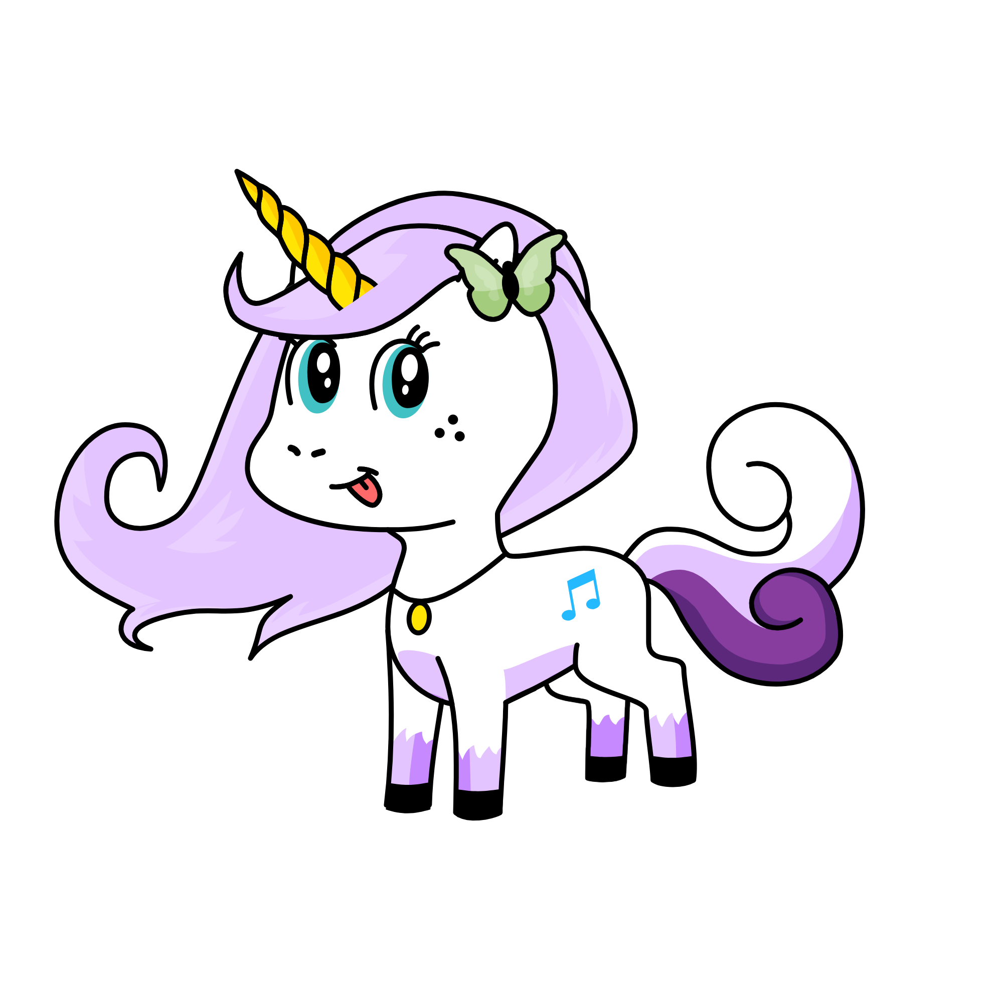 Luna, the unicorn
