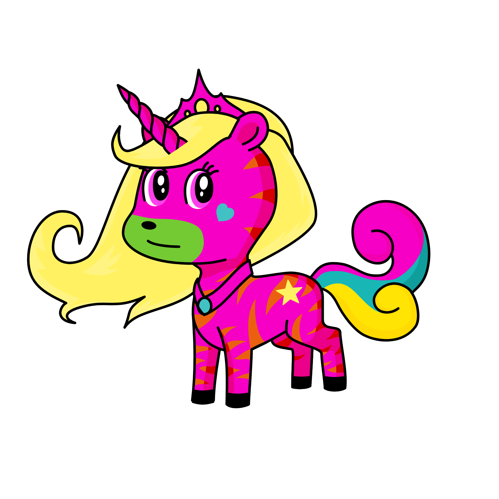 beautiful, the unicorn