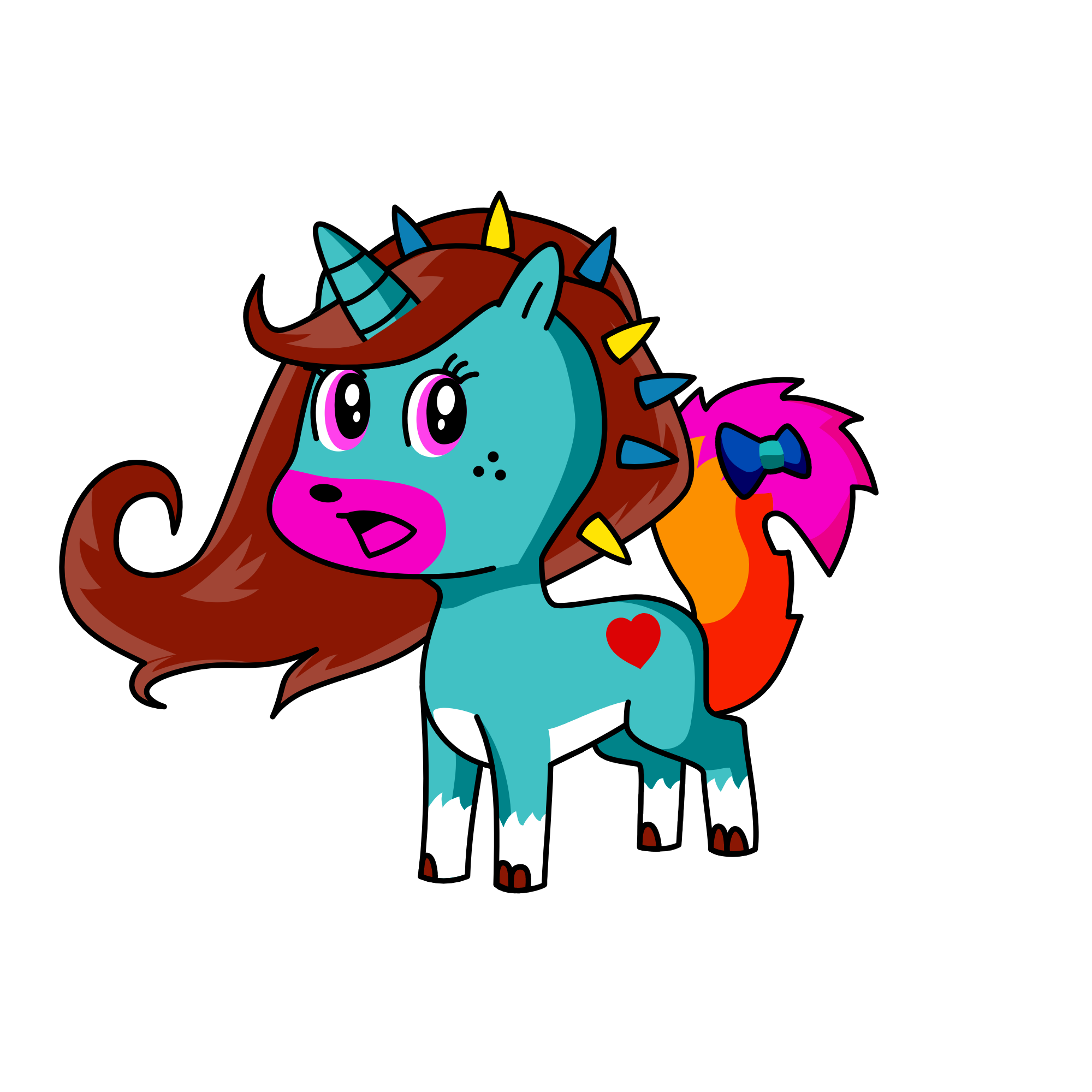 Unica, the unicorn