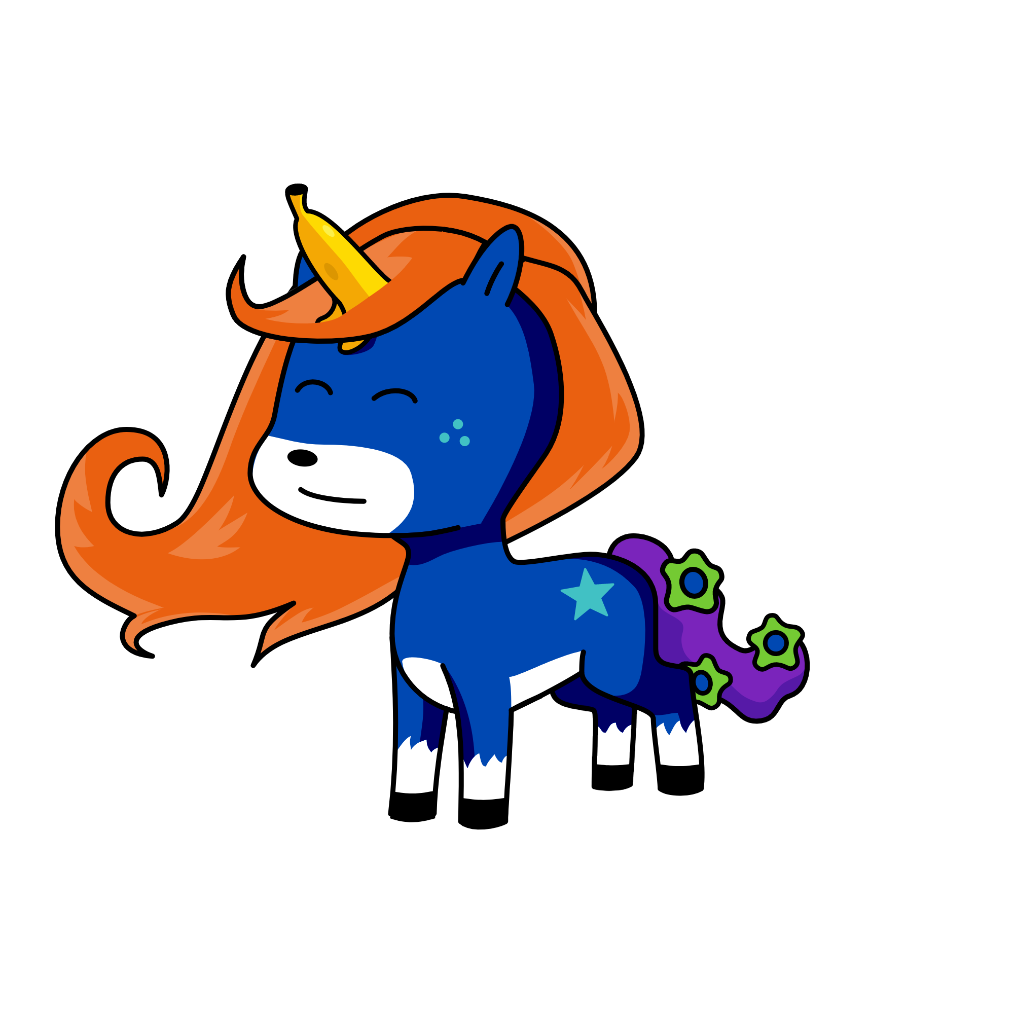 hazel, the unicorn
