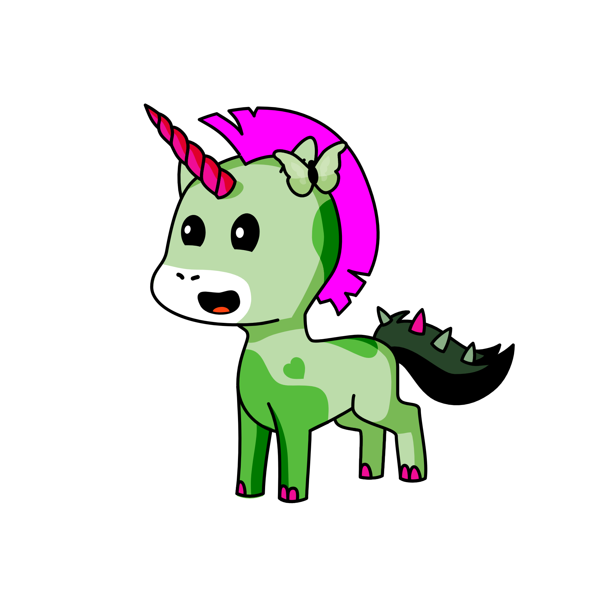 poo, the unicorn