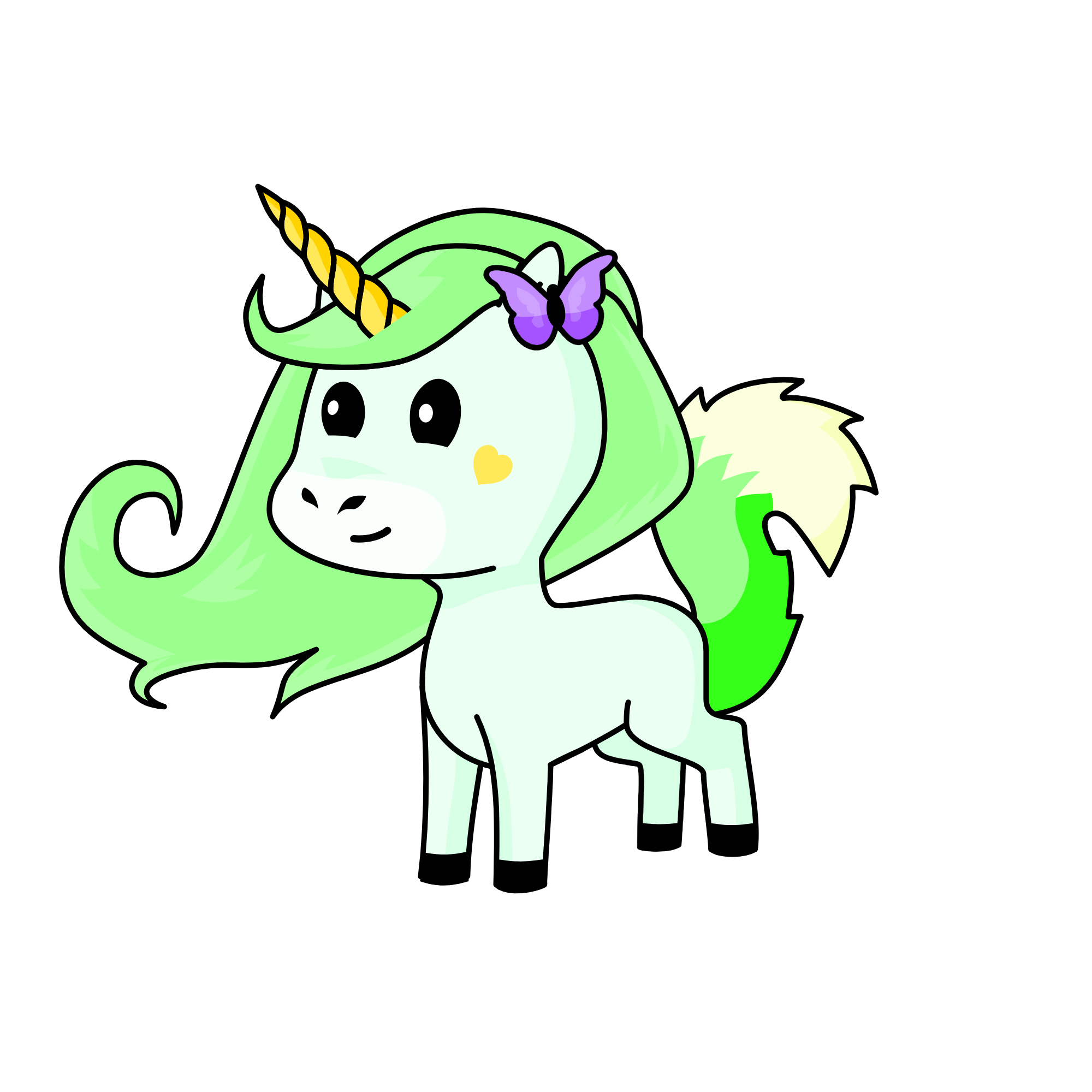 Ivy, the unicorn