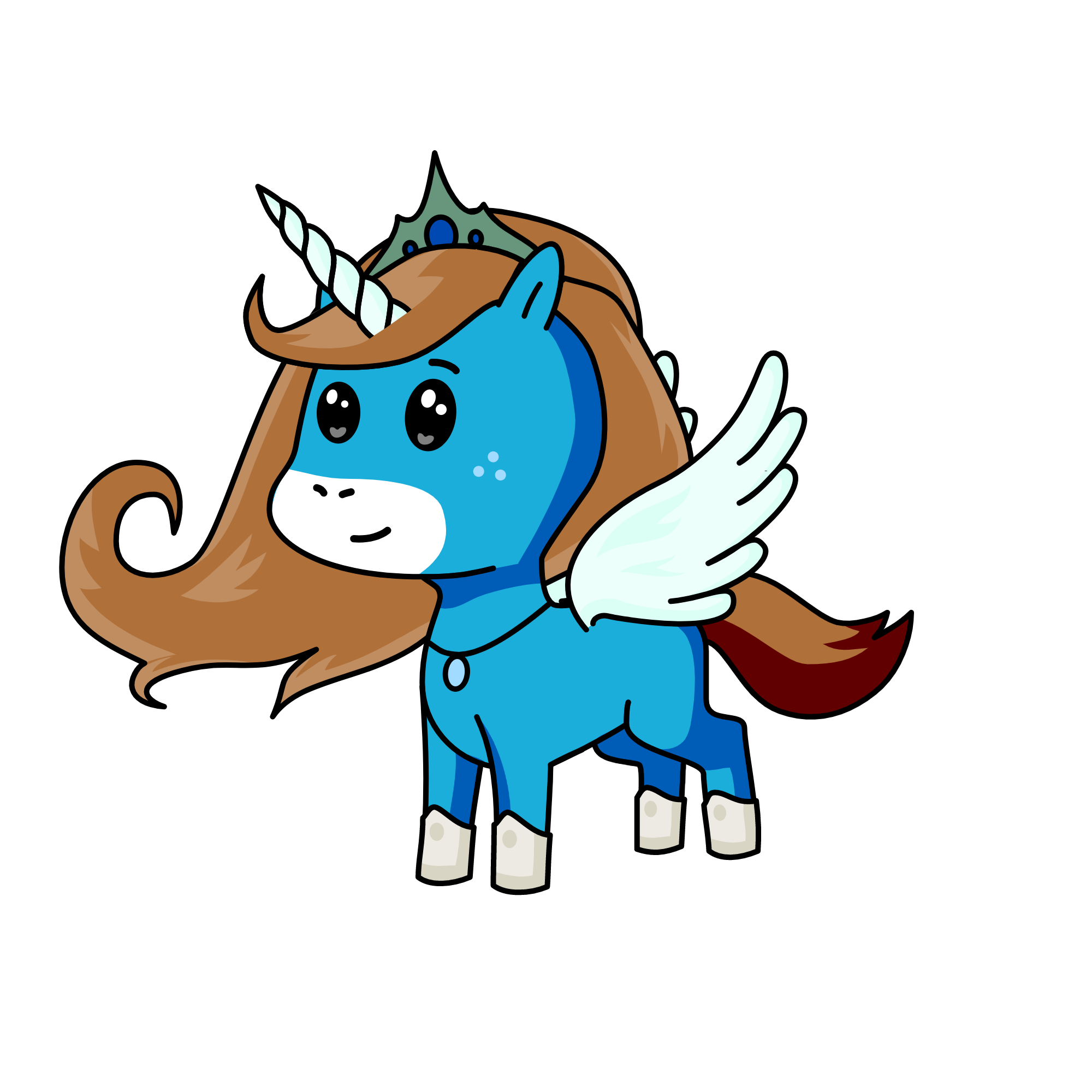 Rowena , the unicorn