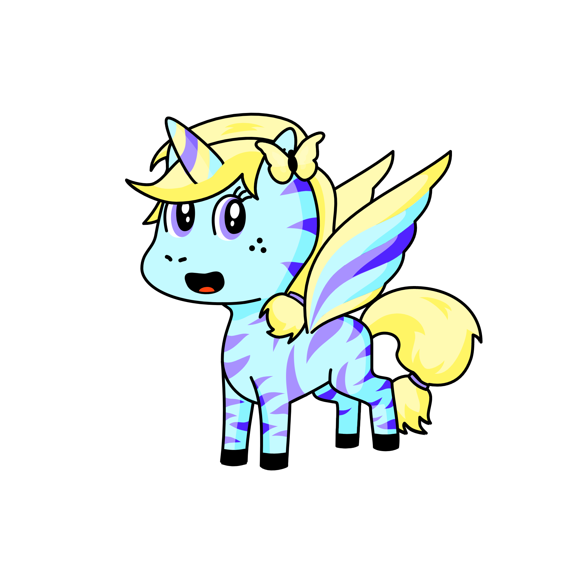 minty, the unicorn