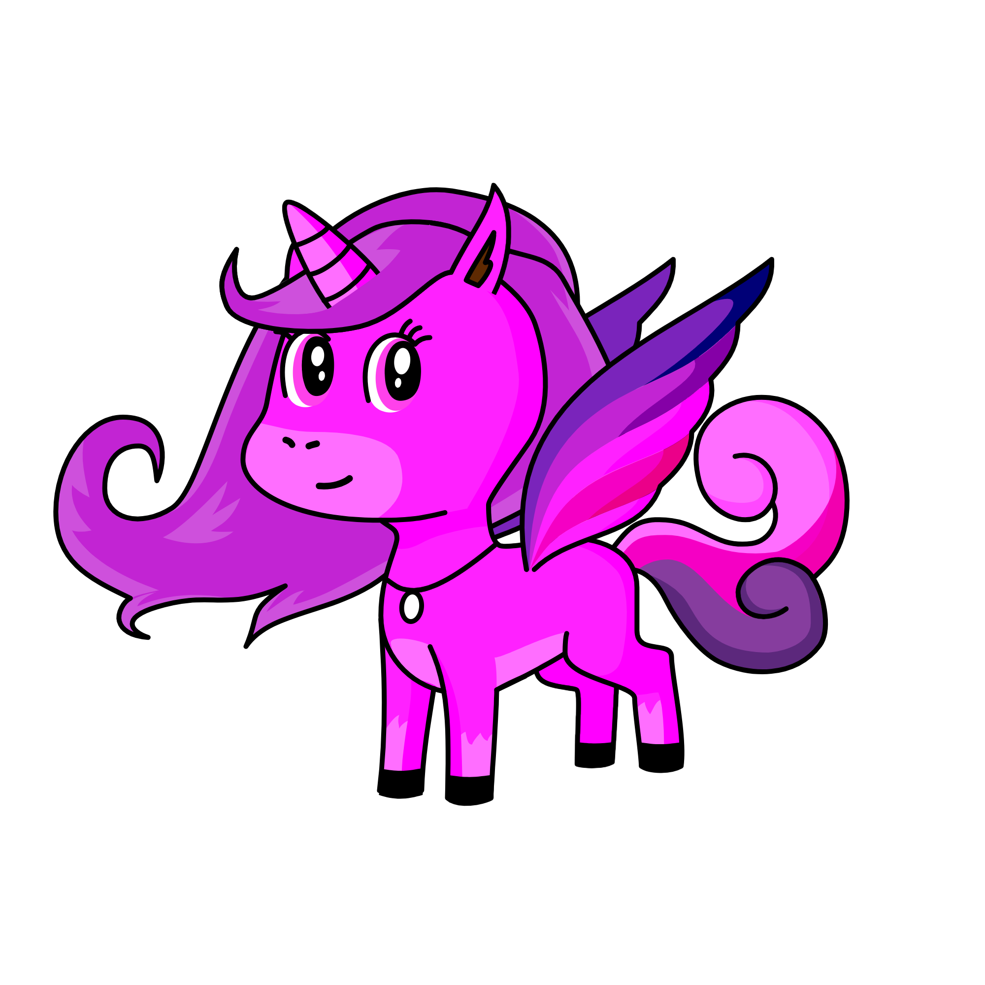 Lilac, the unicorn