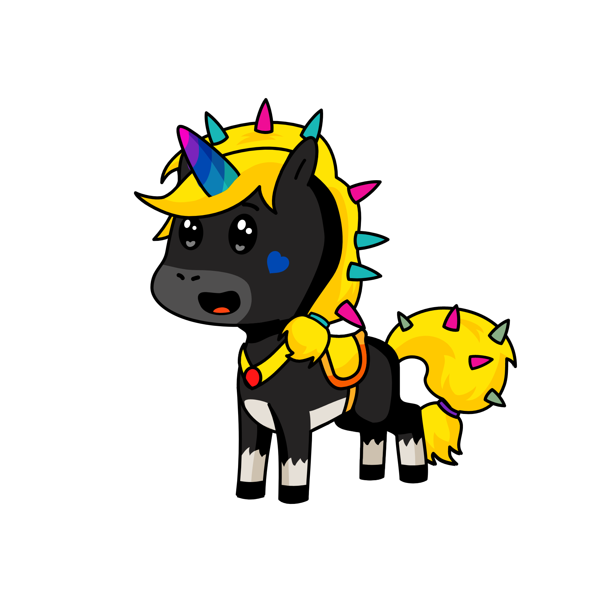 princess of rock, the unicorn