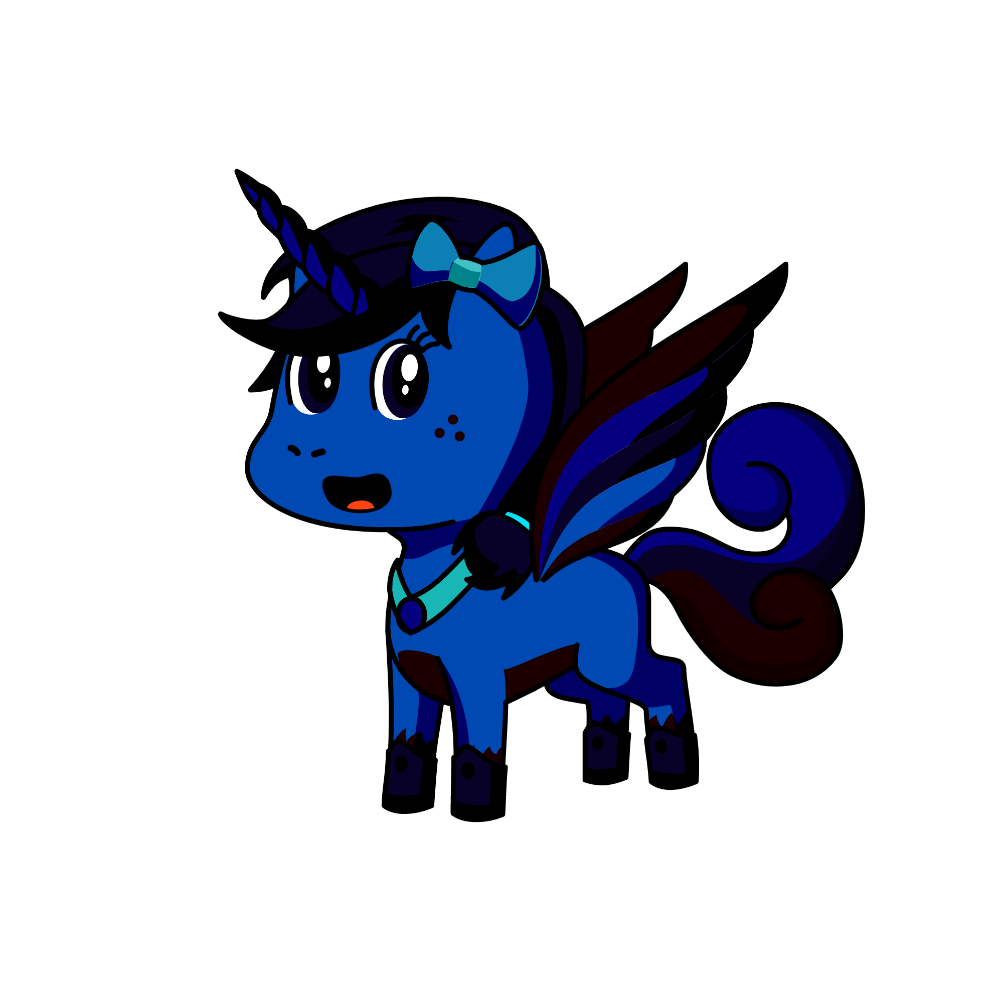 Luna, the unicorn