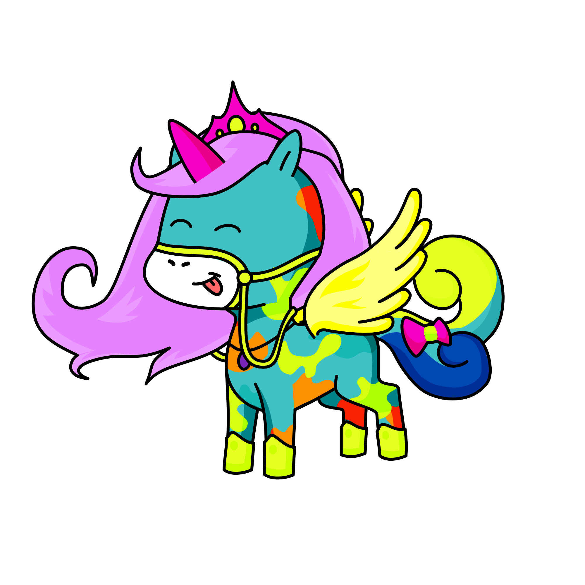 Sunshine, the unicorn