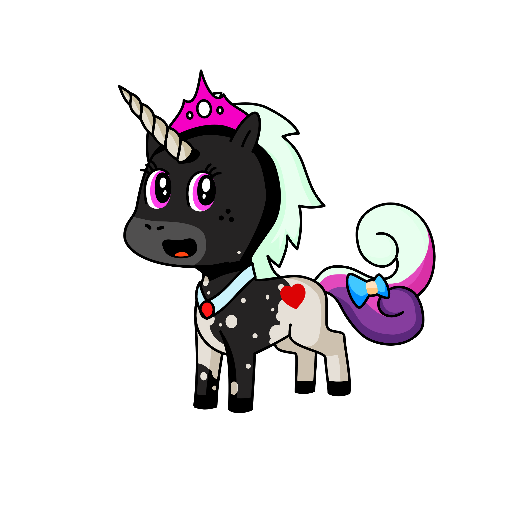 Poppy, the unicorn