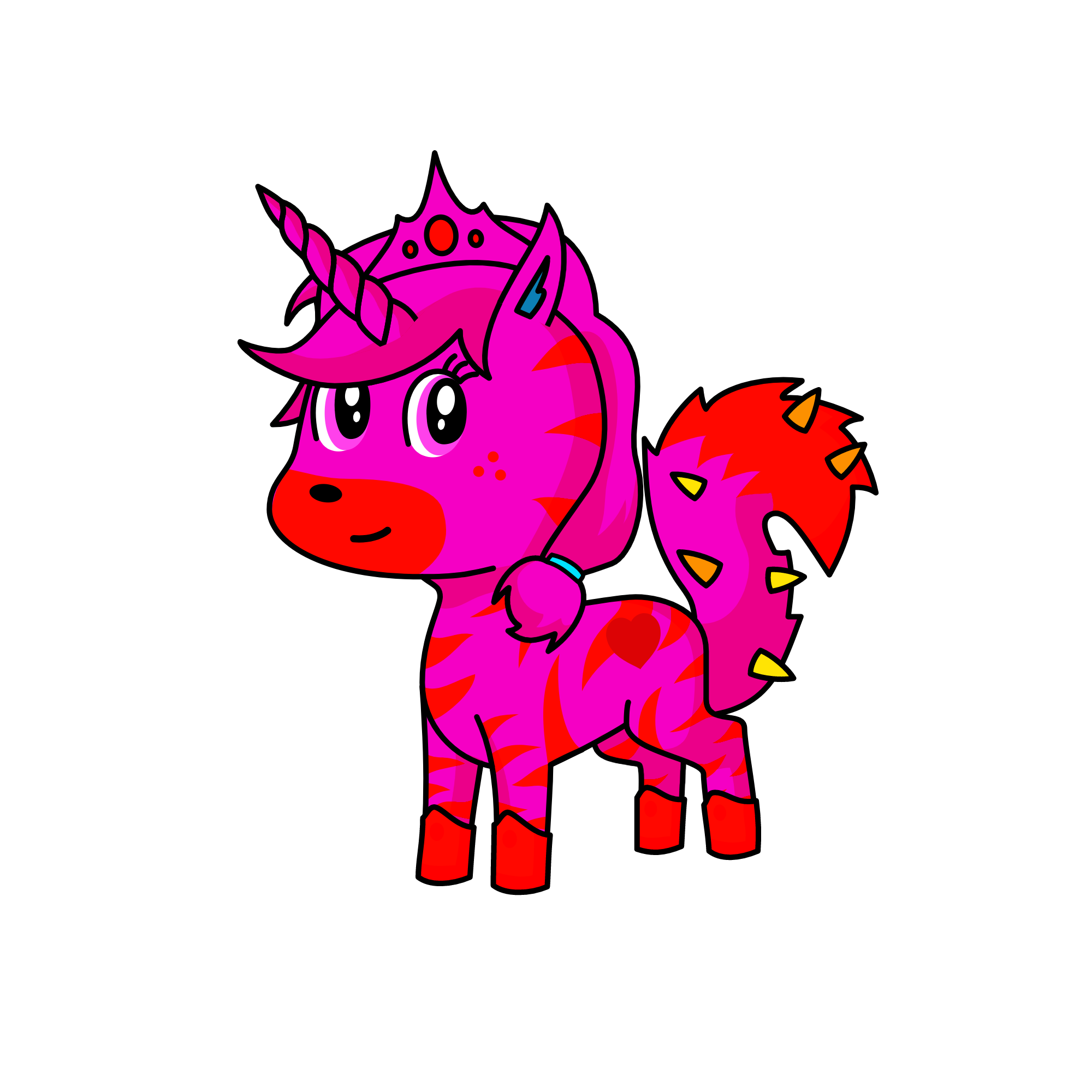 v, the unicorn