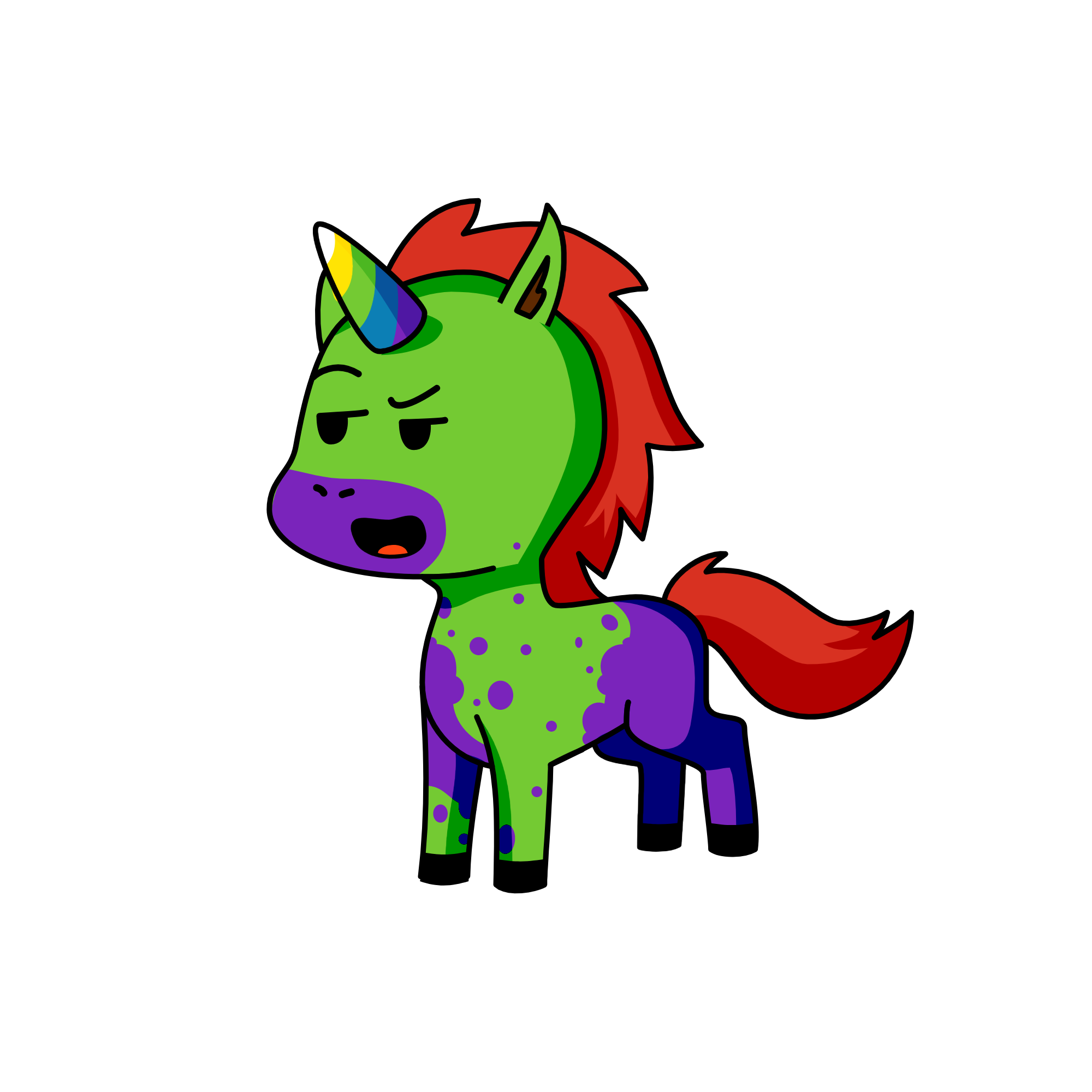 Lil Uni-Jelly, the unicorn