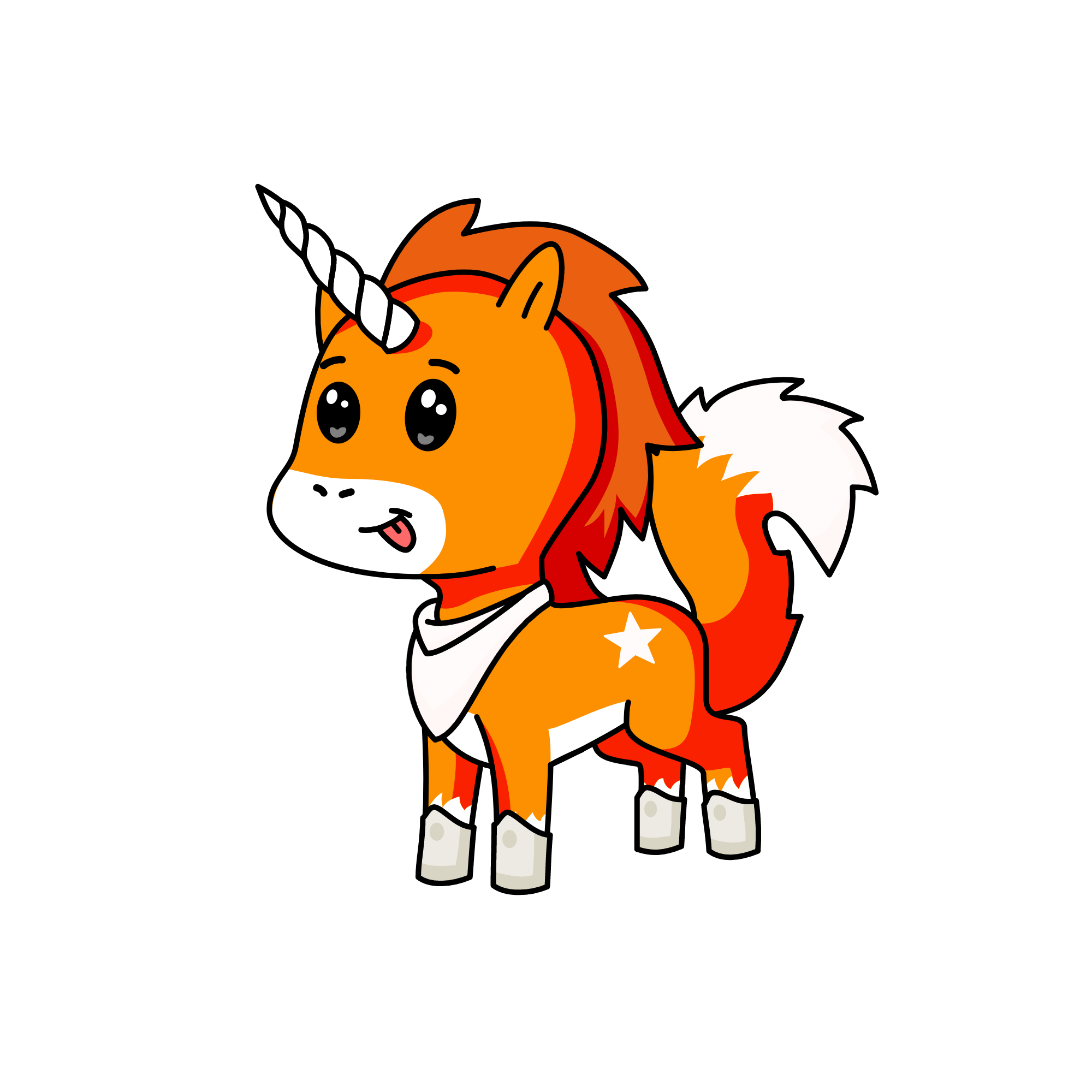 foxy, the unicorn