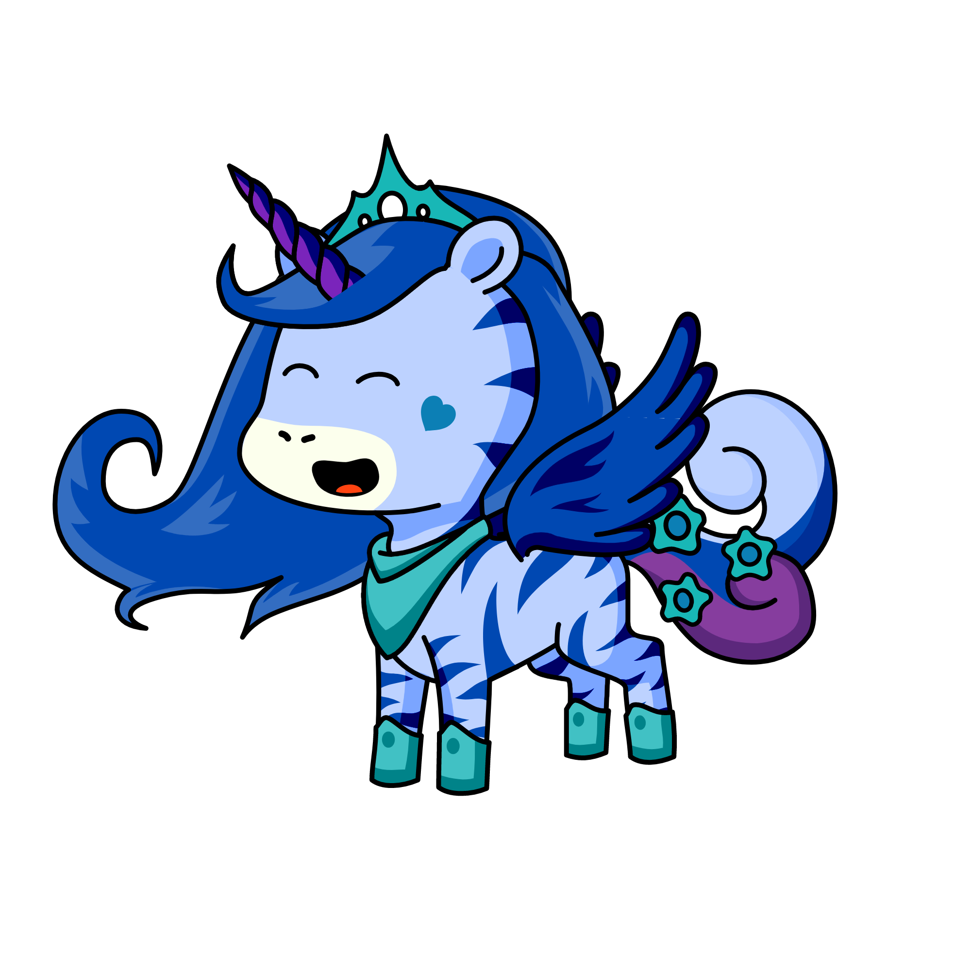 Shiver, the unicorn