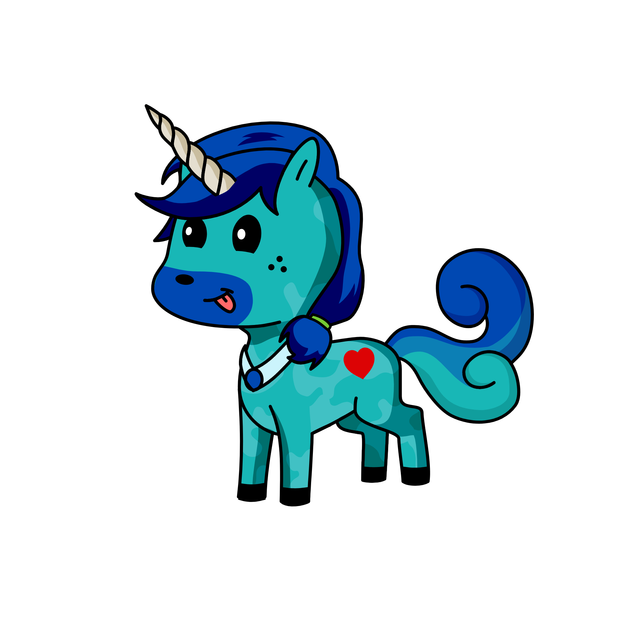 Brook, the unicorn