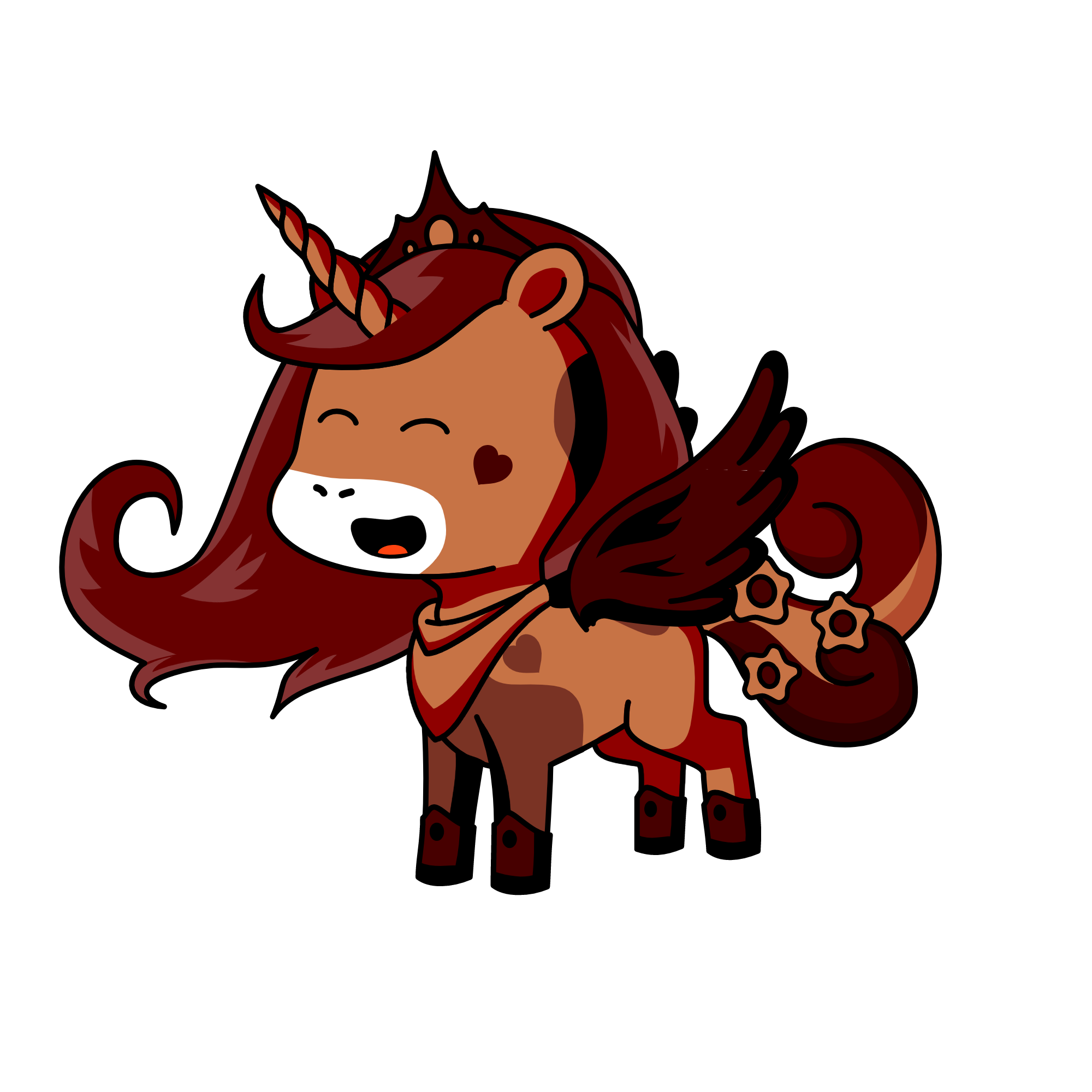 Chocolate chip, the unicorn