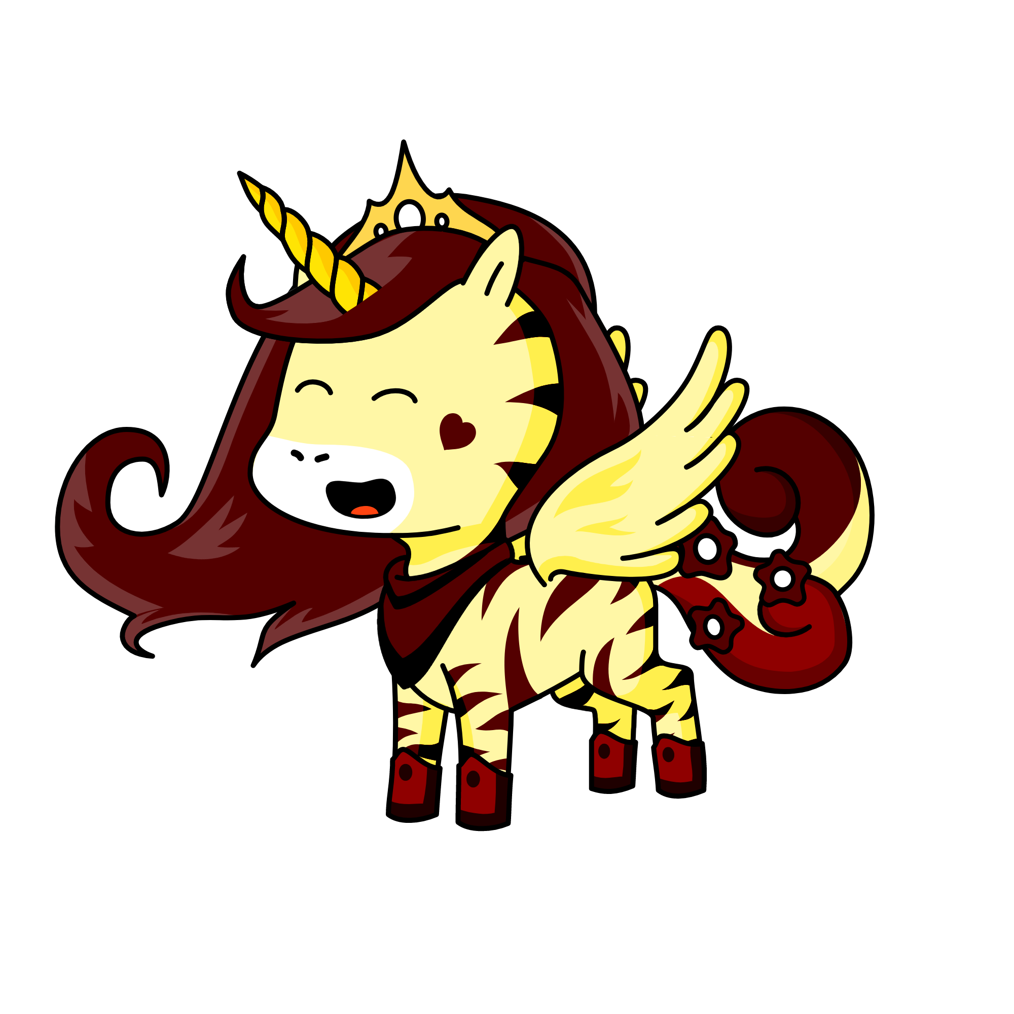 Vanilla, the unicorn