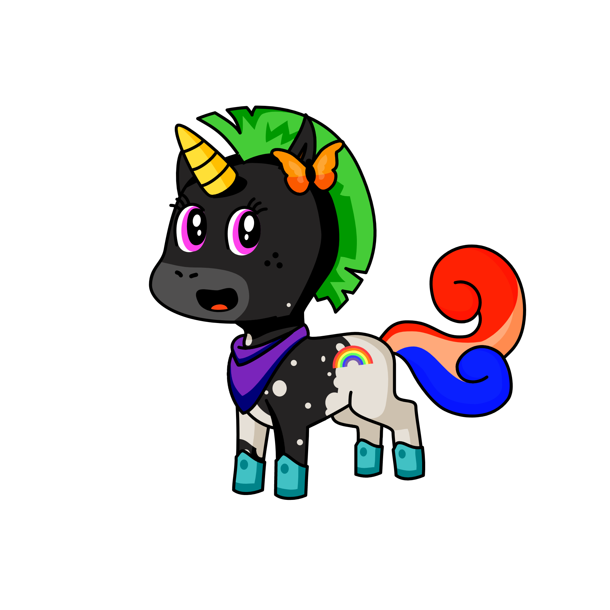 Cleo, the unicorn