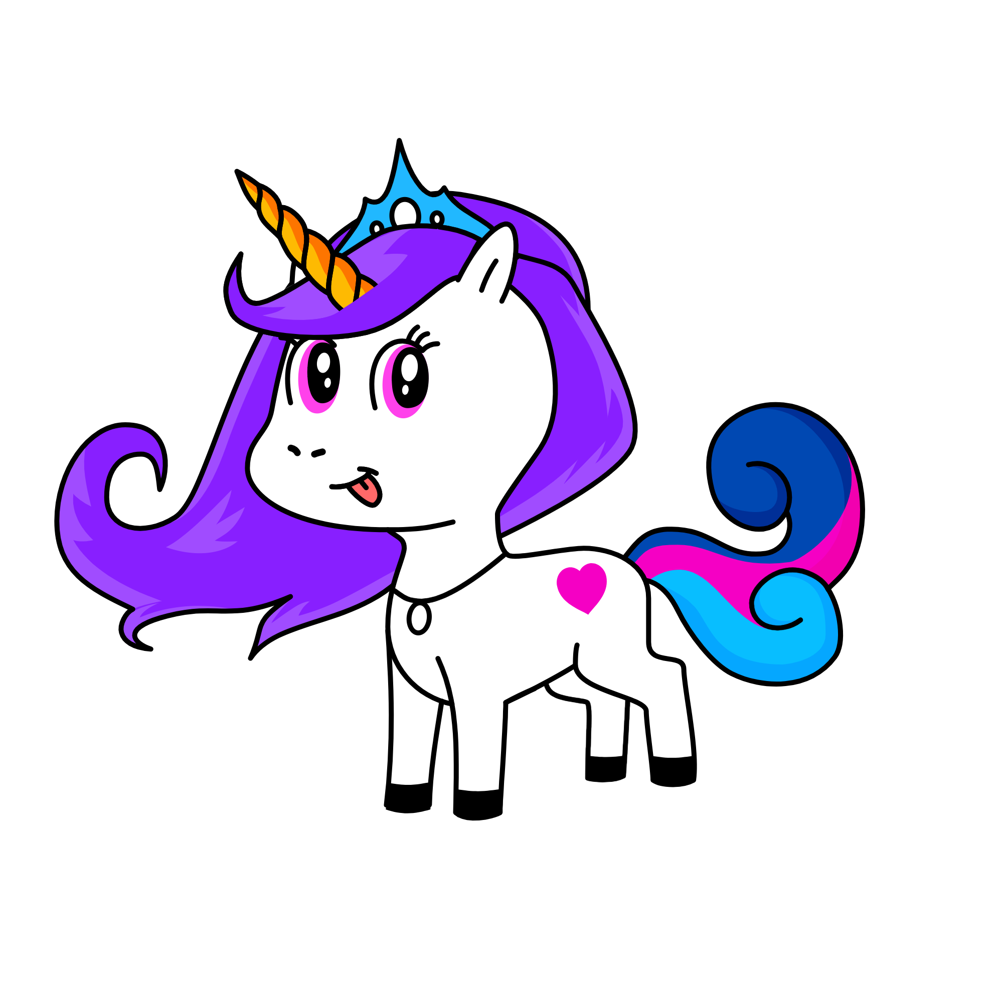 galaxiena, the unicorn
