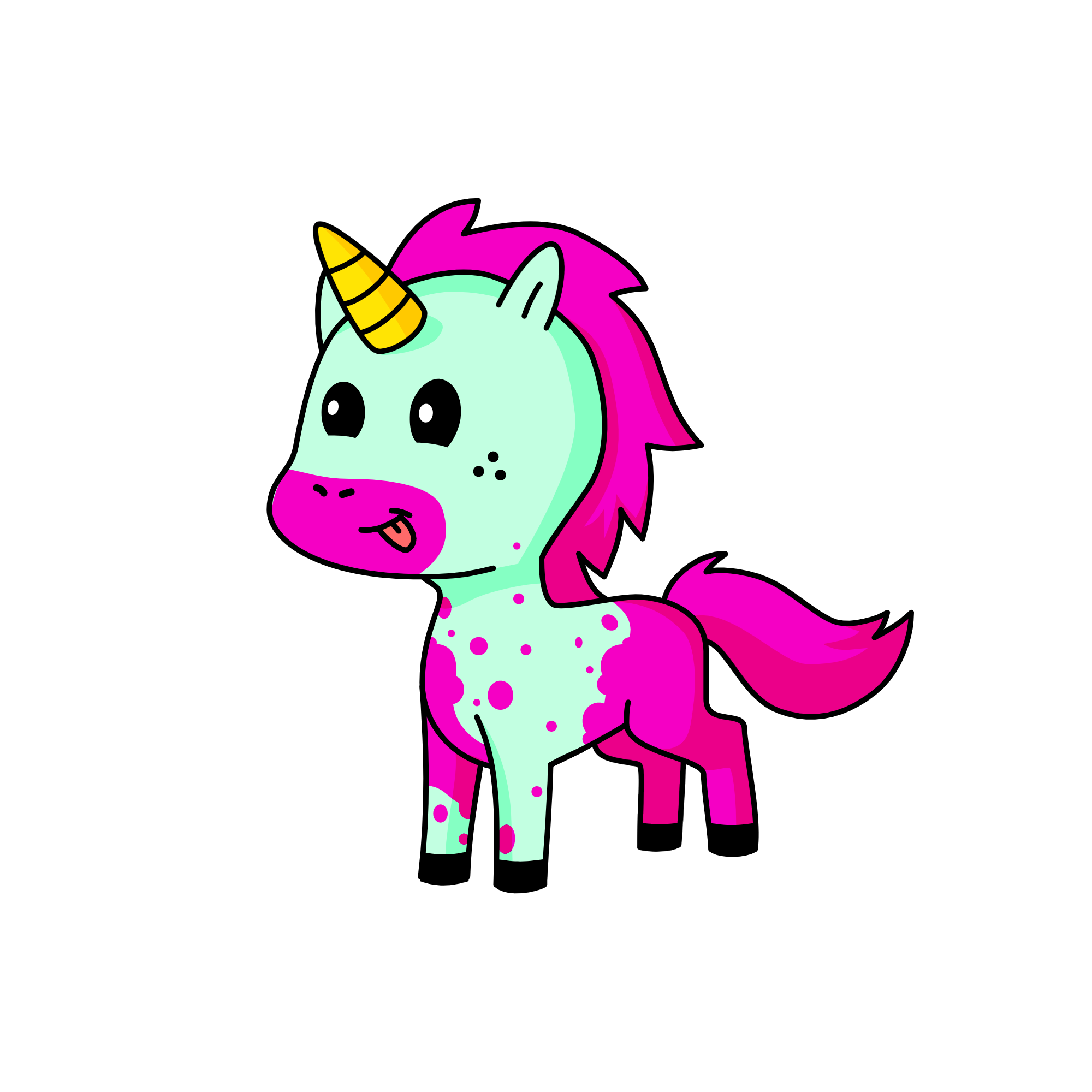 dotty, the unicorn