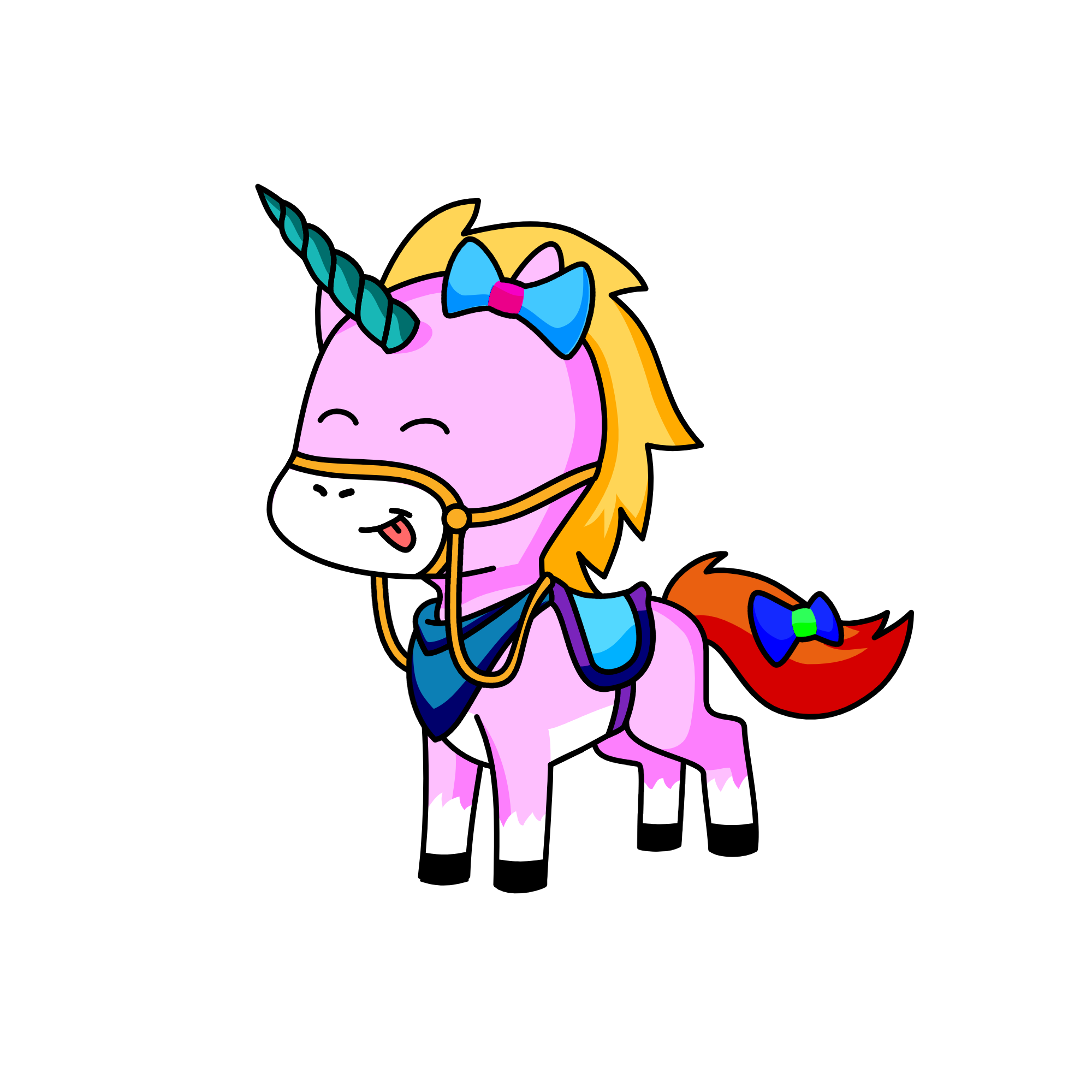 OSQ!!!, the unicorn