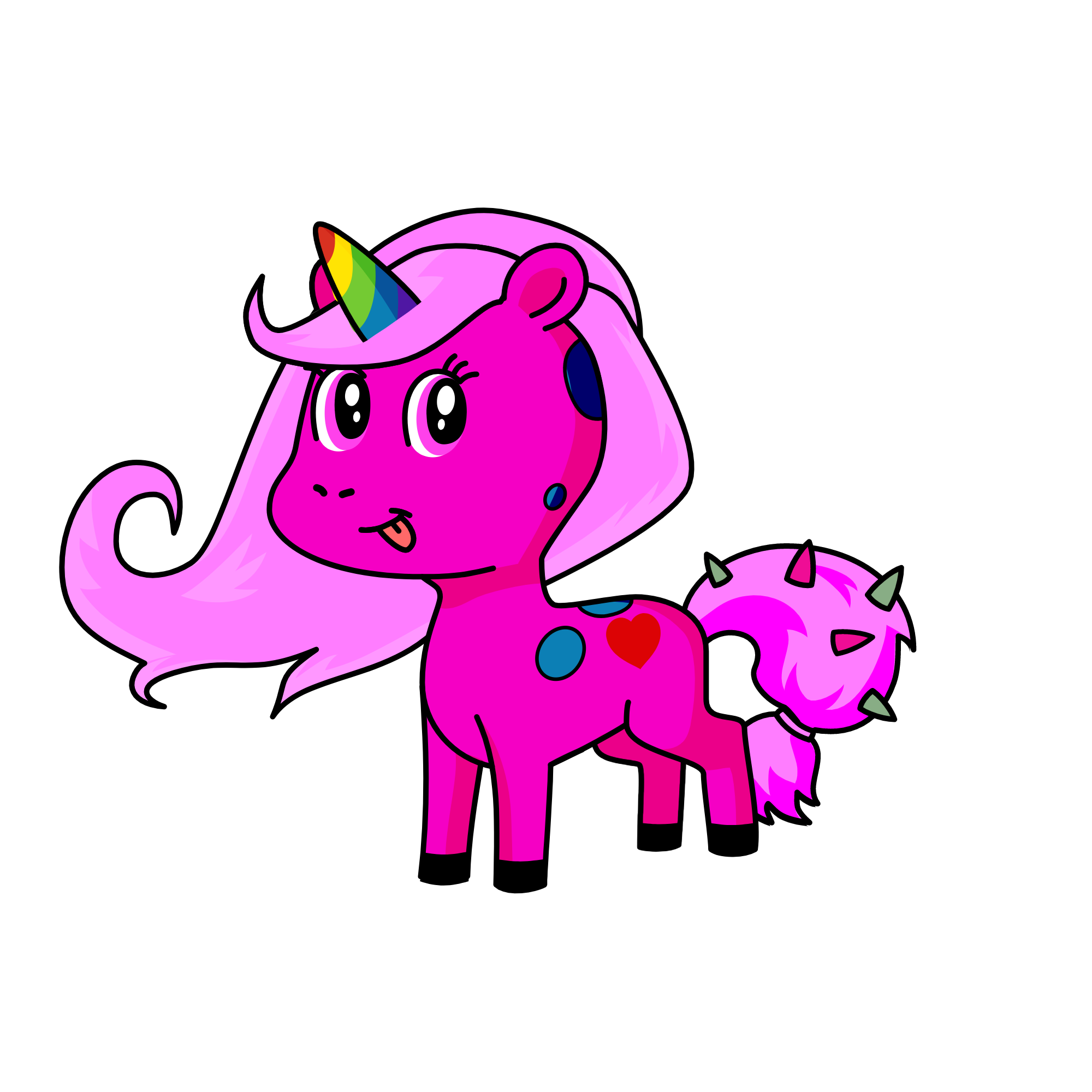 розика, the unicorn