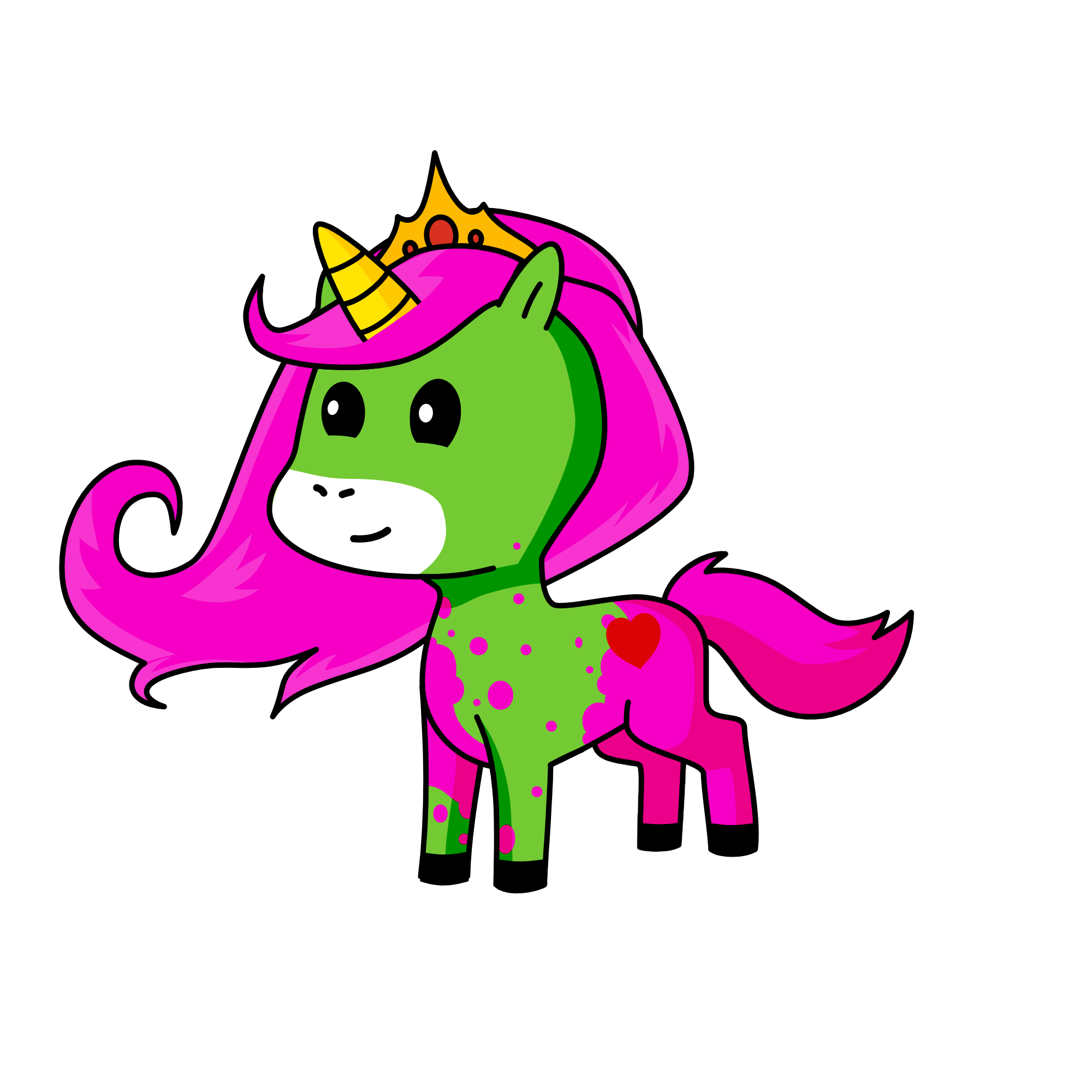 dolly, the unicorn